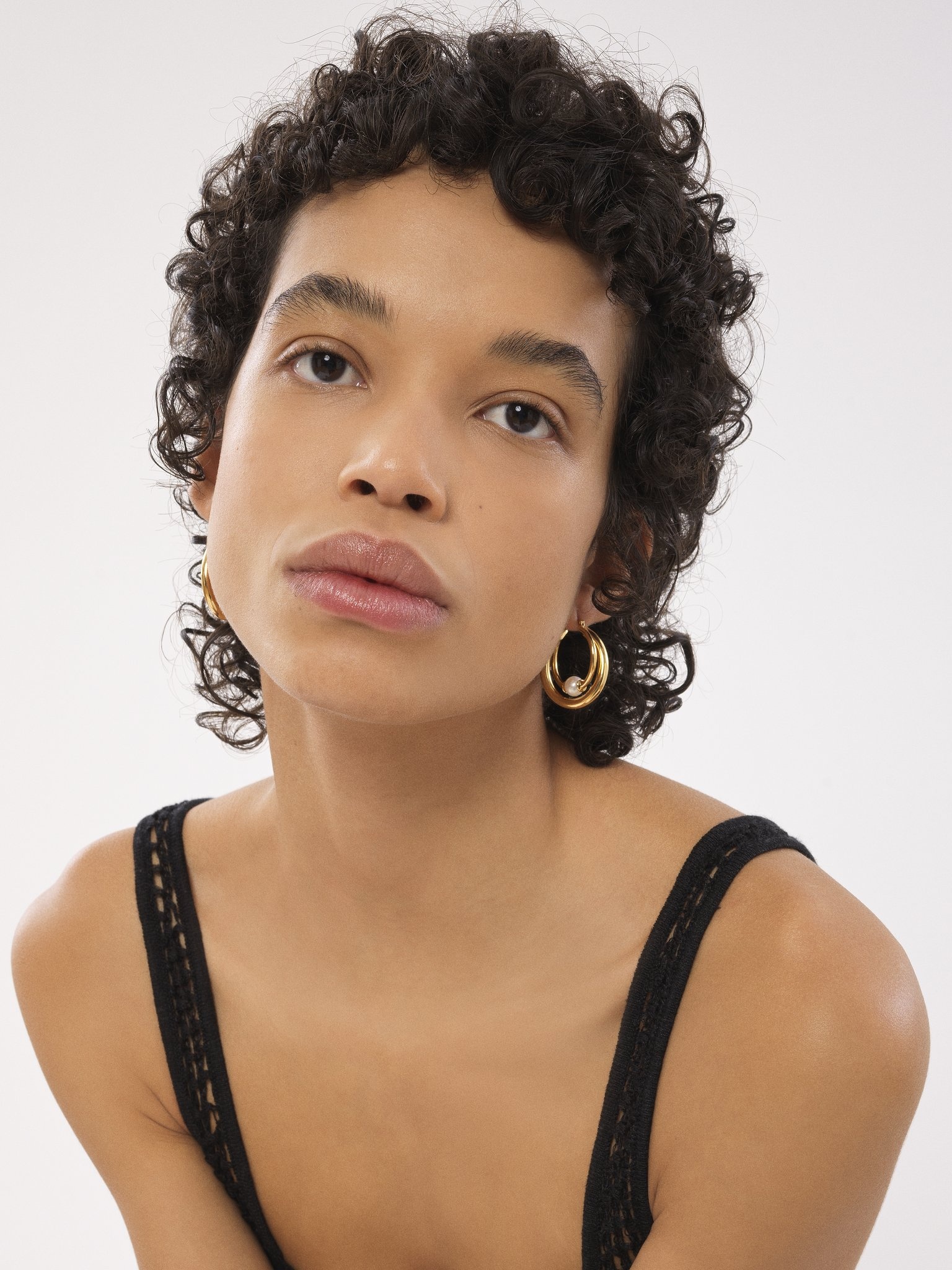 DARCEY HOOP EARRINGS - 3