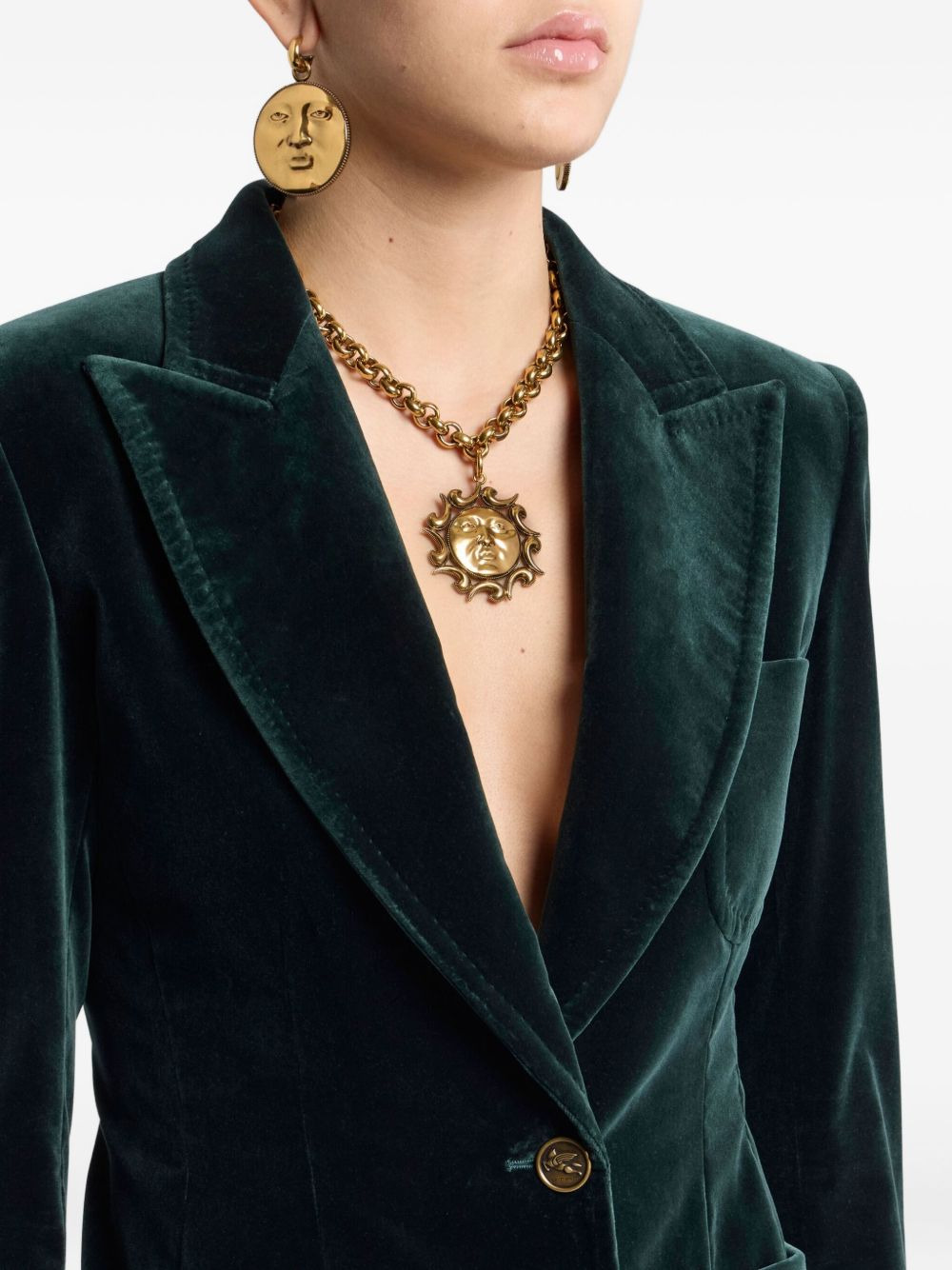 single-breasted blazer - 4