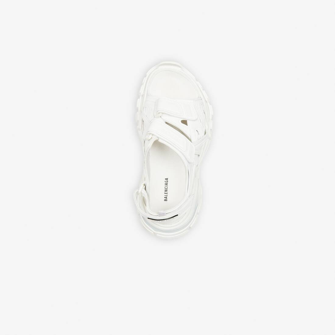 Women's Track Sandal in White - 5