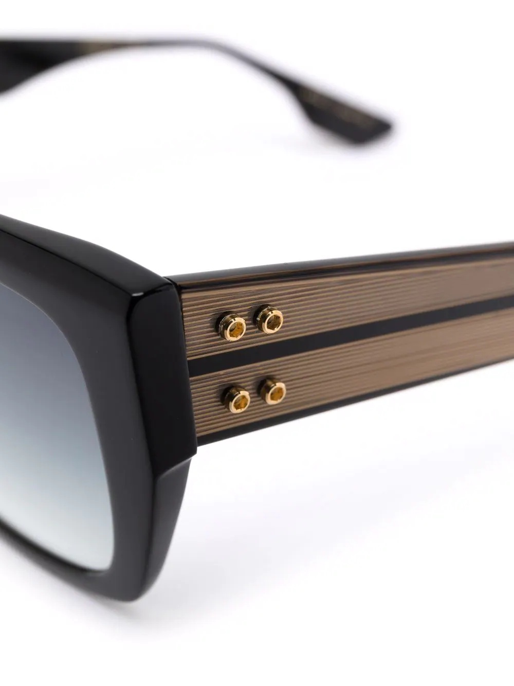 gradient rectangle-frame sunglasses - 3