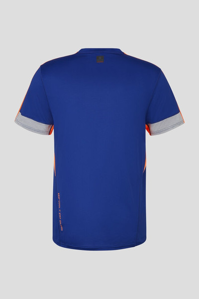 BOGNER Alrey Functional shirt in Royal blue/Orange outlook