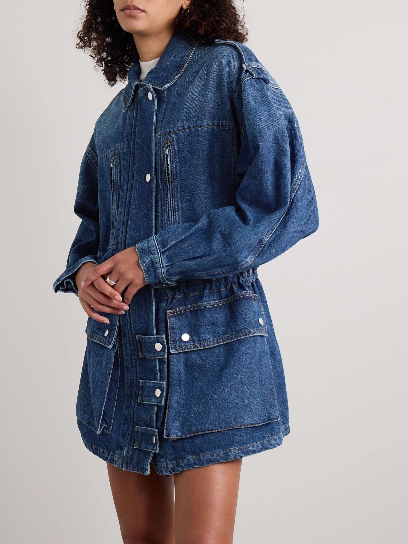 Joanna paneled denim jacket - 3