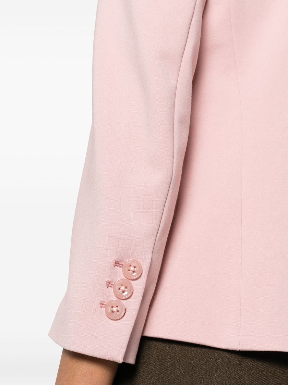 wool-blend blazer - 5