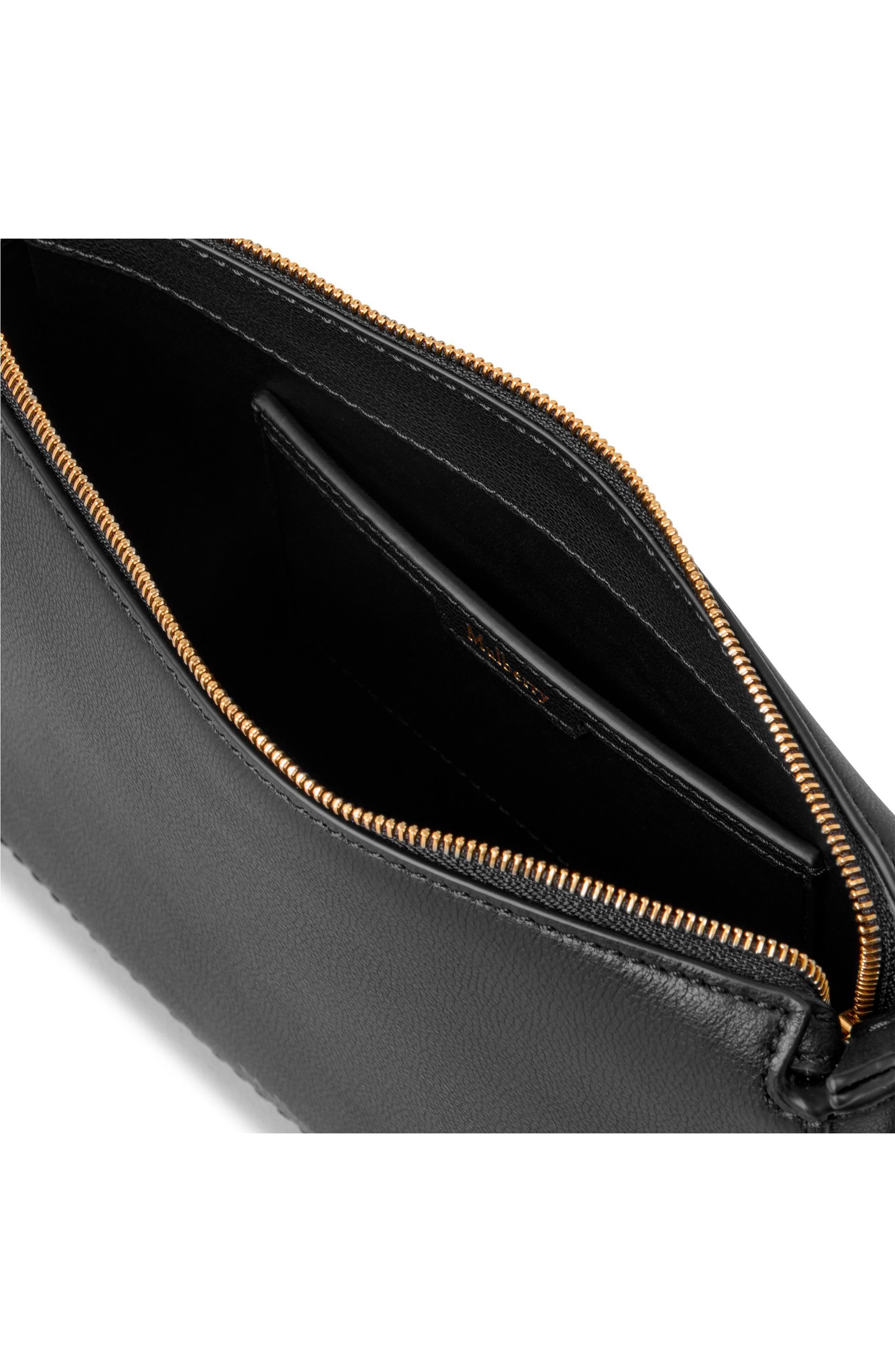 Mulberry Clovelly Leather Crossbody Bag in Black at Nordstrom - 4