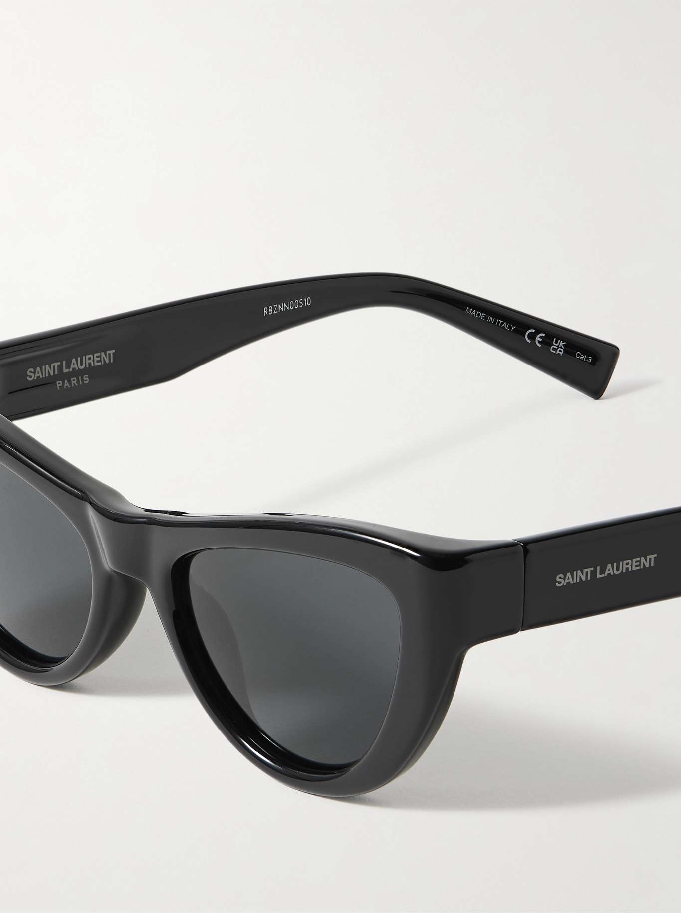 Cat-eye acetate sunglasses - 4