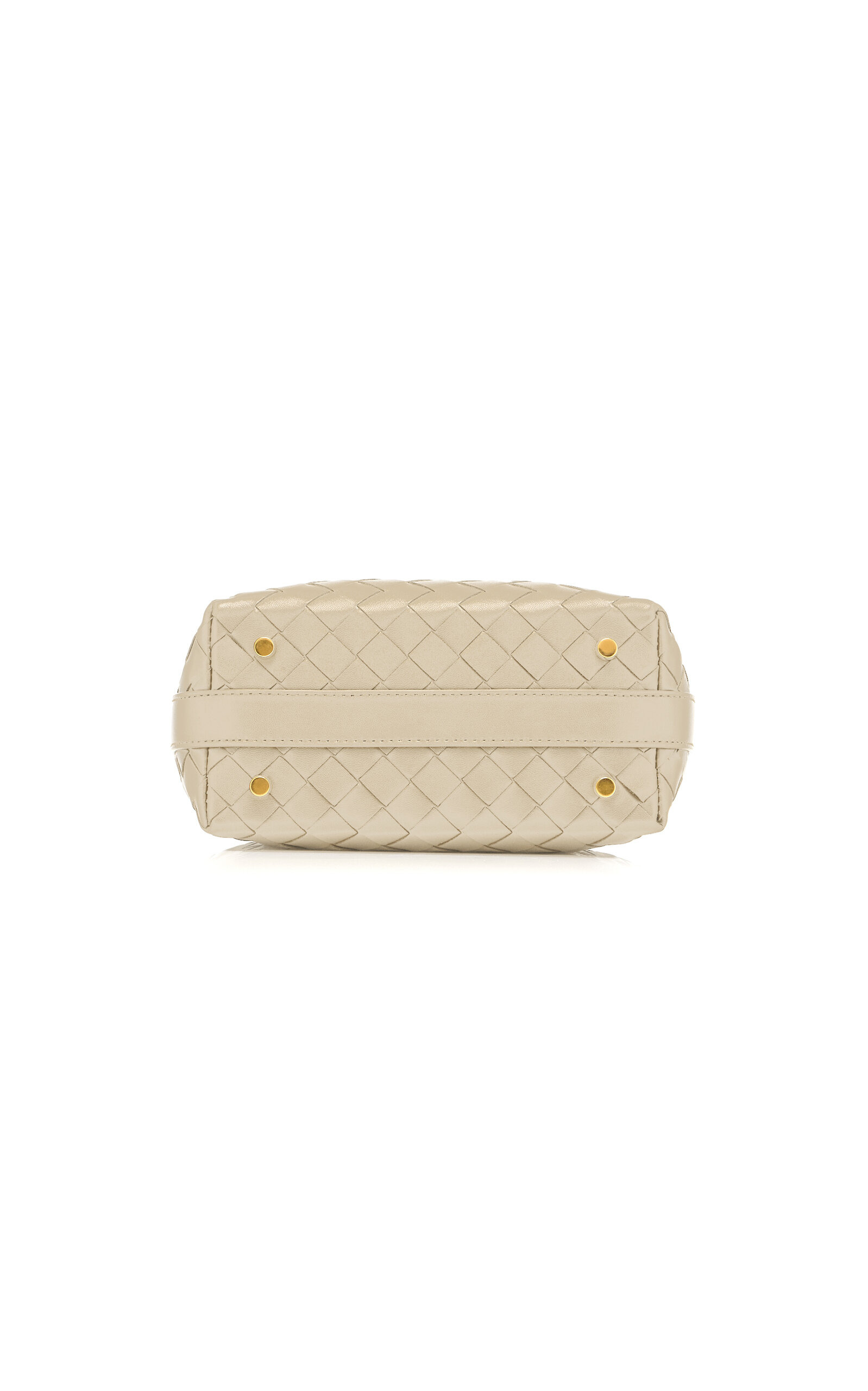 Wallace Intrecciato Leather Mini Bag white - 6
