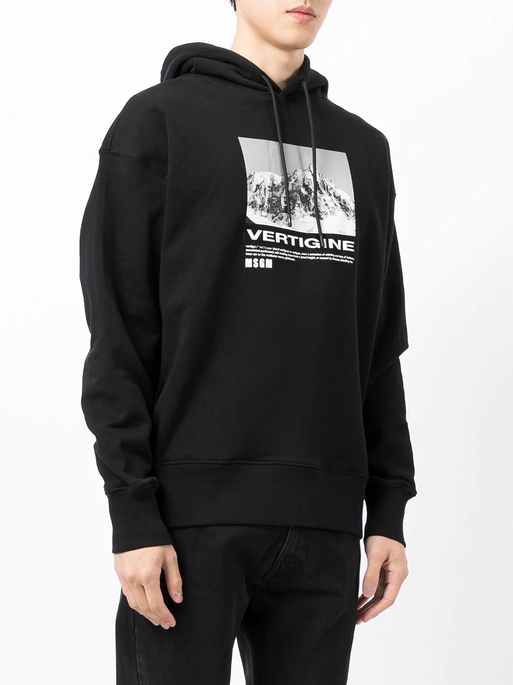 photographic print hoodie - 3