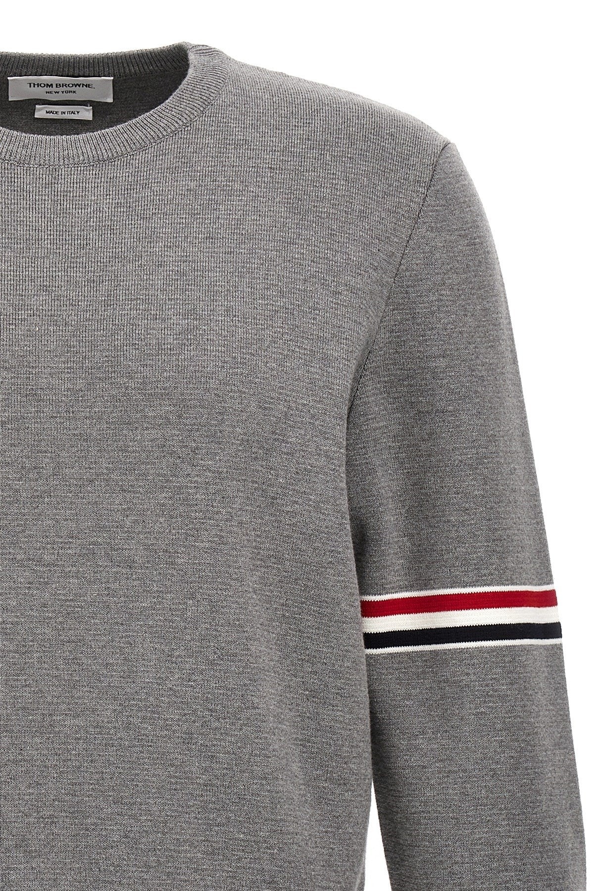 Thom Browne Men Classic Sweater - 4