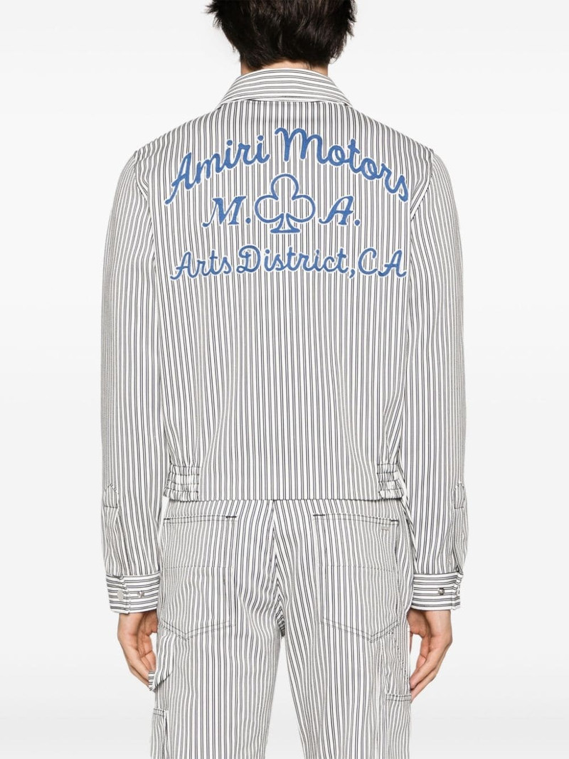 Motors cotton shirt jacket 4