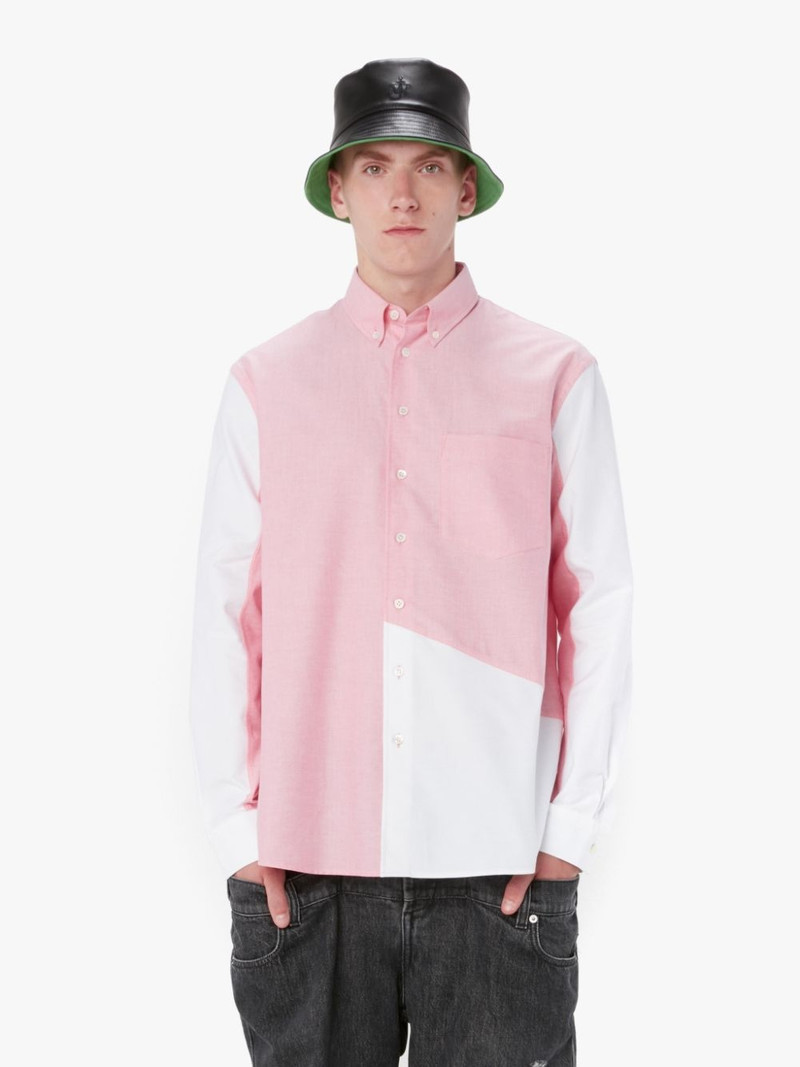 JW Anderson CLASSIC FIT PATCHWORK SHIRT outlook