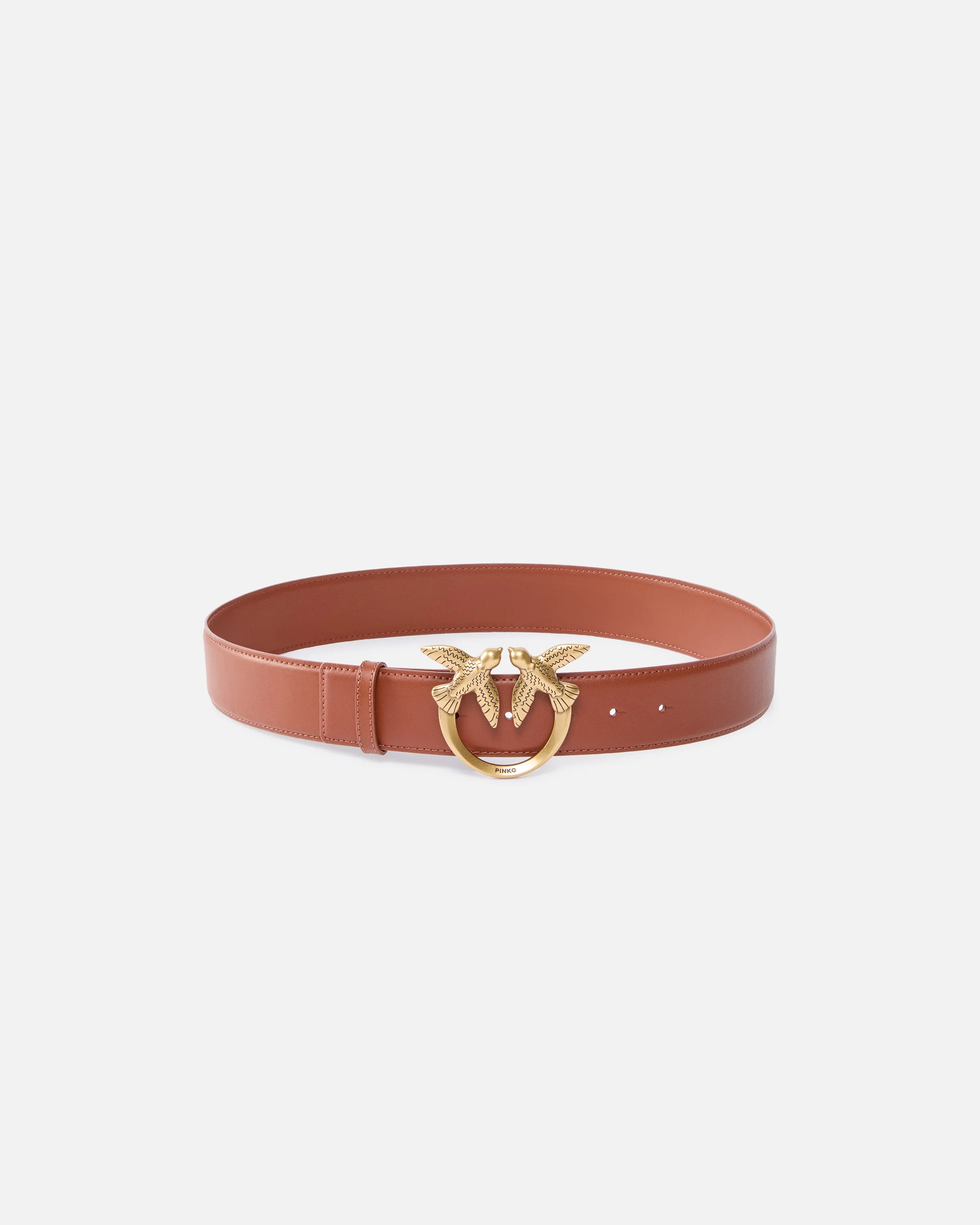 LOVE BIRDS HIGH LEATHER BELT 4CM - 1