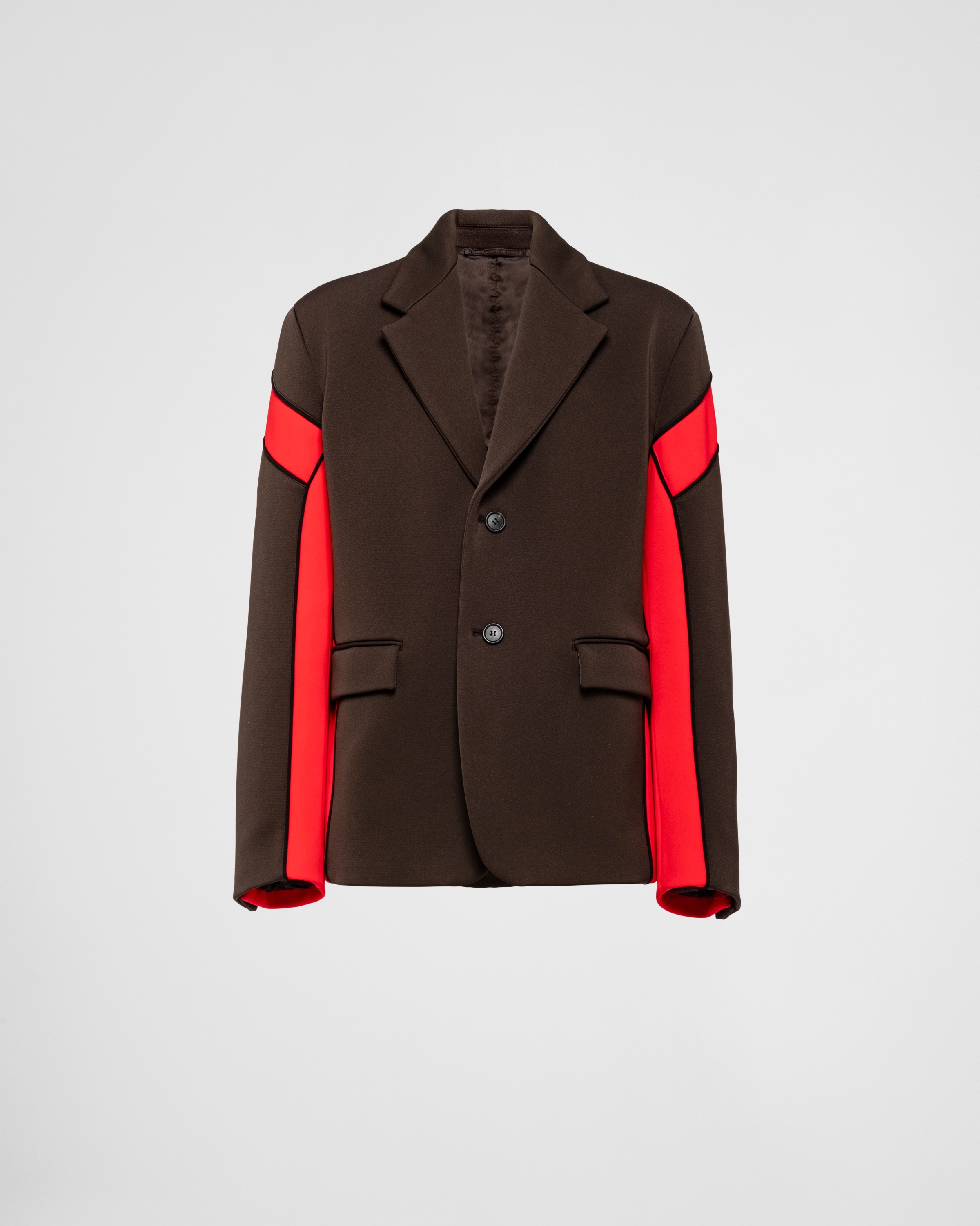 Prada single-breasted wool blazer - Black