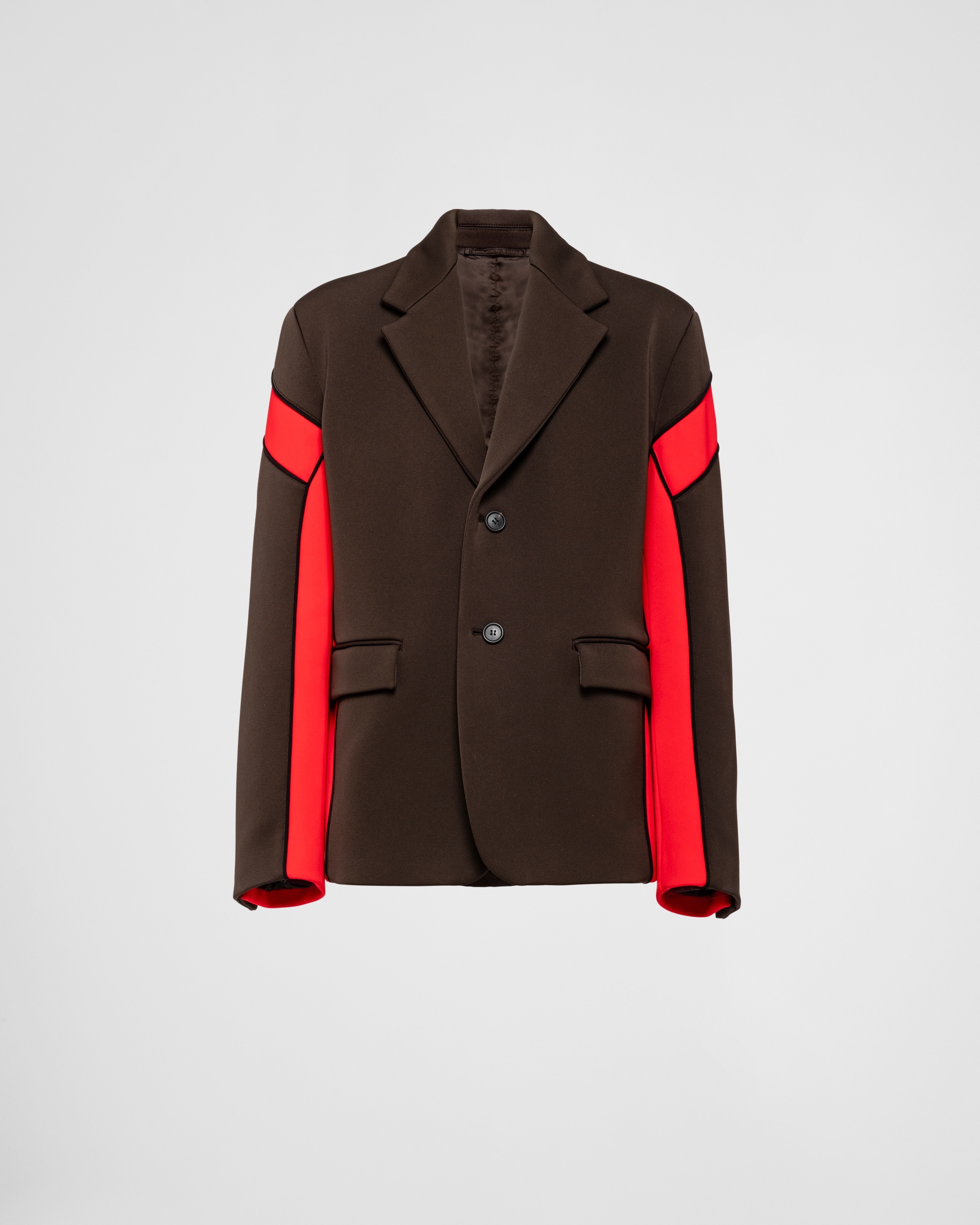 Prada single-breasted wool blazer - Black