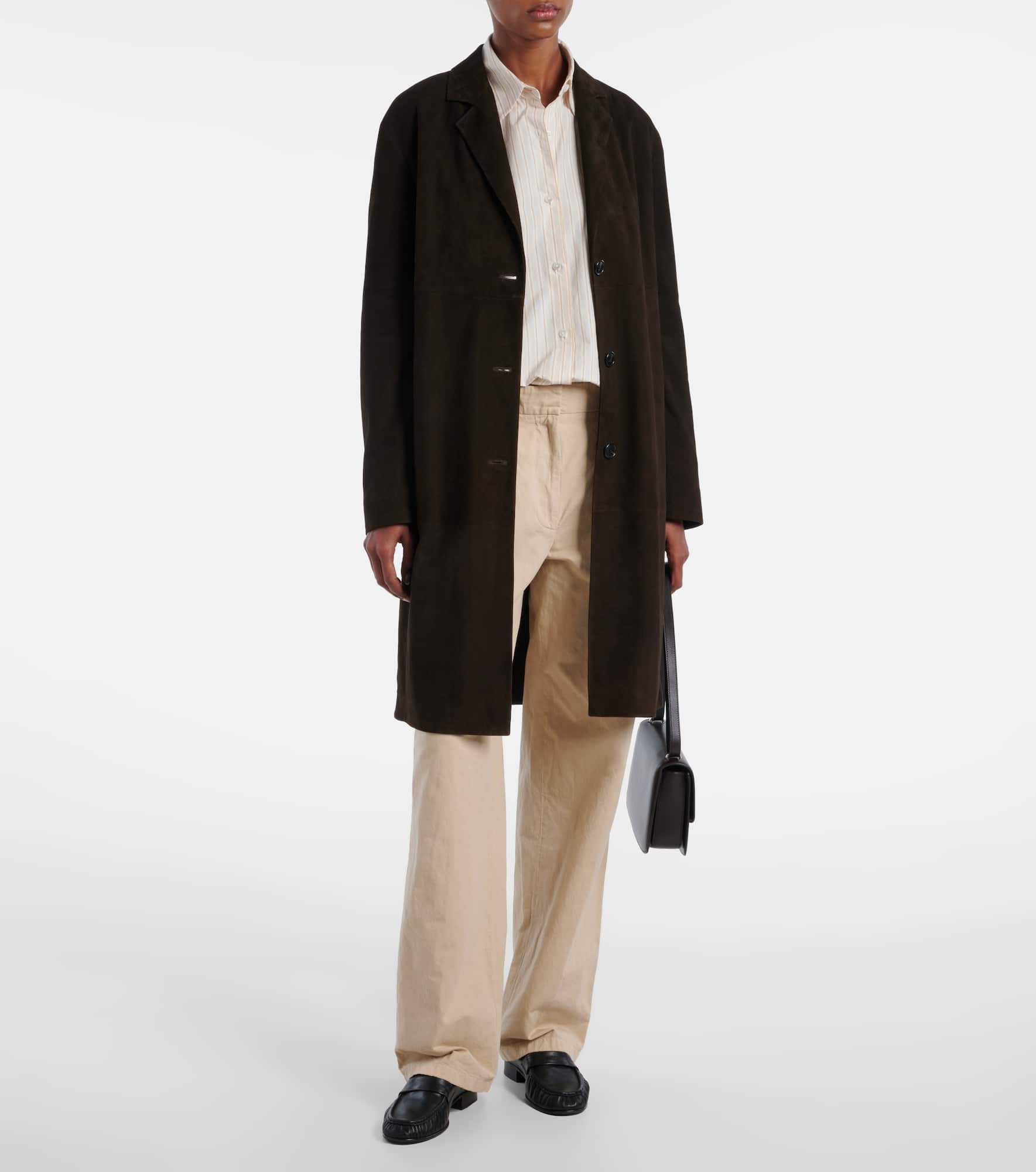 Babilonia suede coat - 2