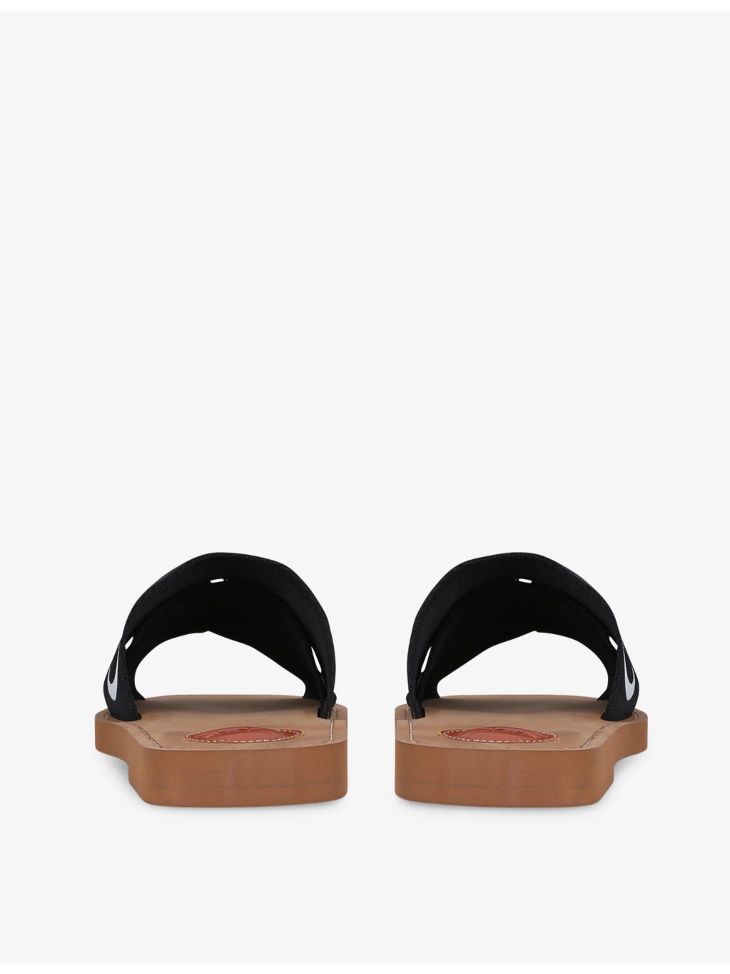 Woody logo-print canvas sandals - 4