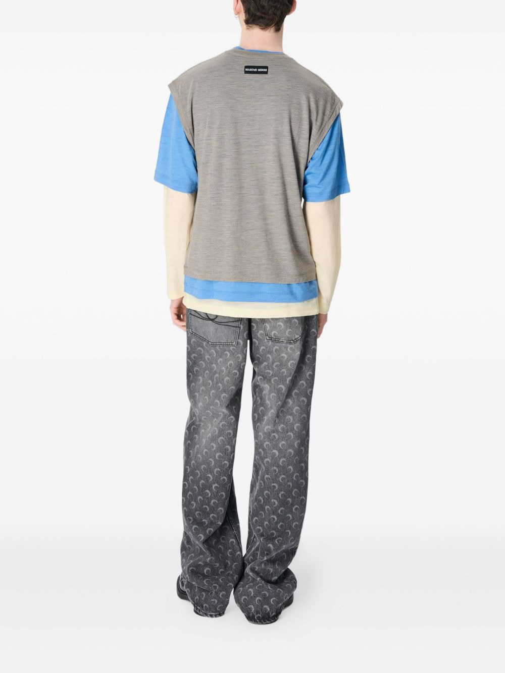 layered T-shirt - 4