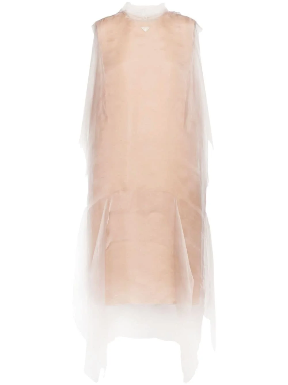 technical voile dress - 1