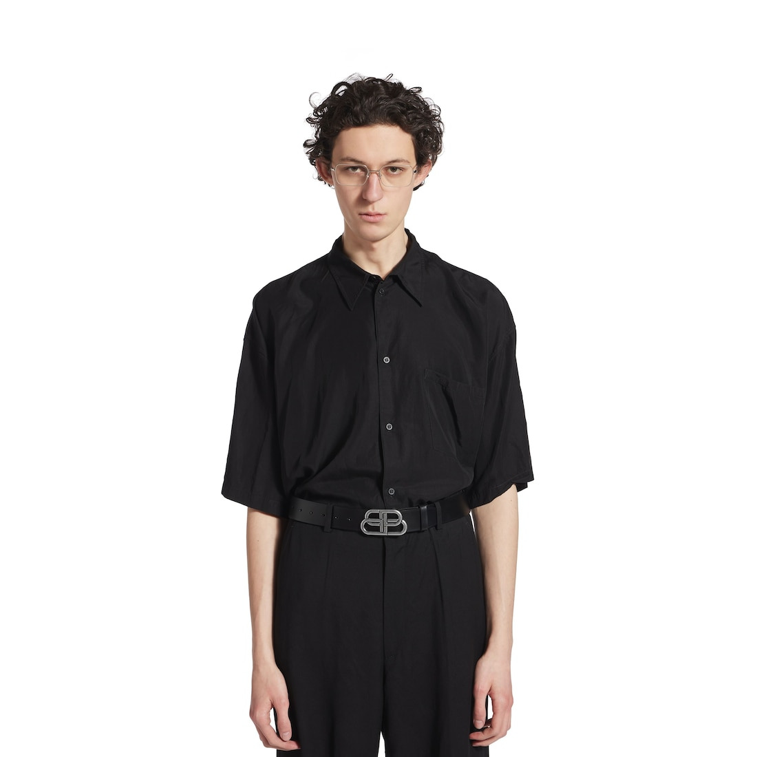 Men's Bb Extra Large Belt in Black - 3