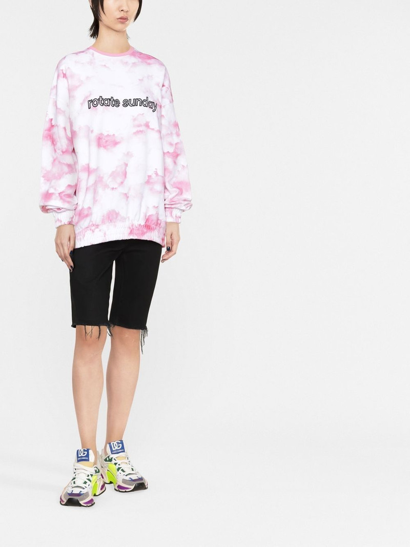 ROTATE Sunday tie-dye sweatshirt outlook