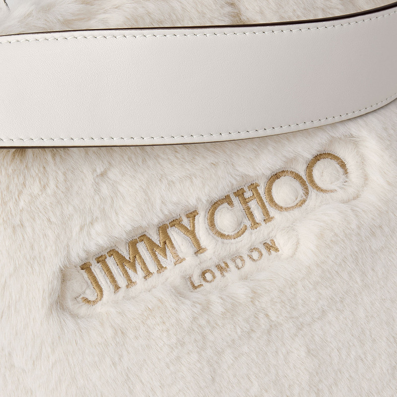 Lenny North-South S
Latte Faux Fur Tote Bag 3