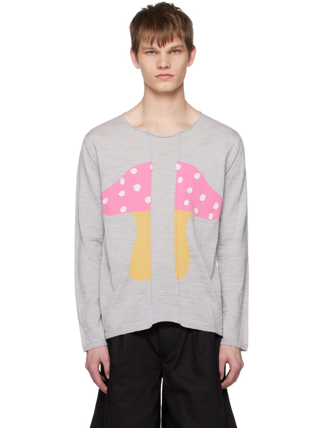Gray Brett Westfall Edition Sweater - 1