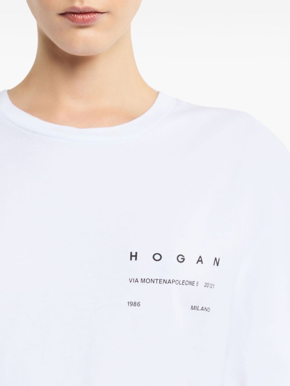 logo-print cotton T-shirt - 5