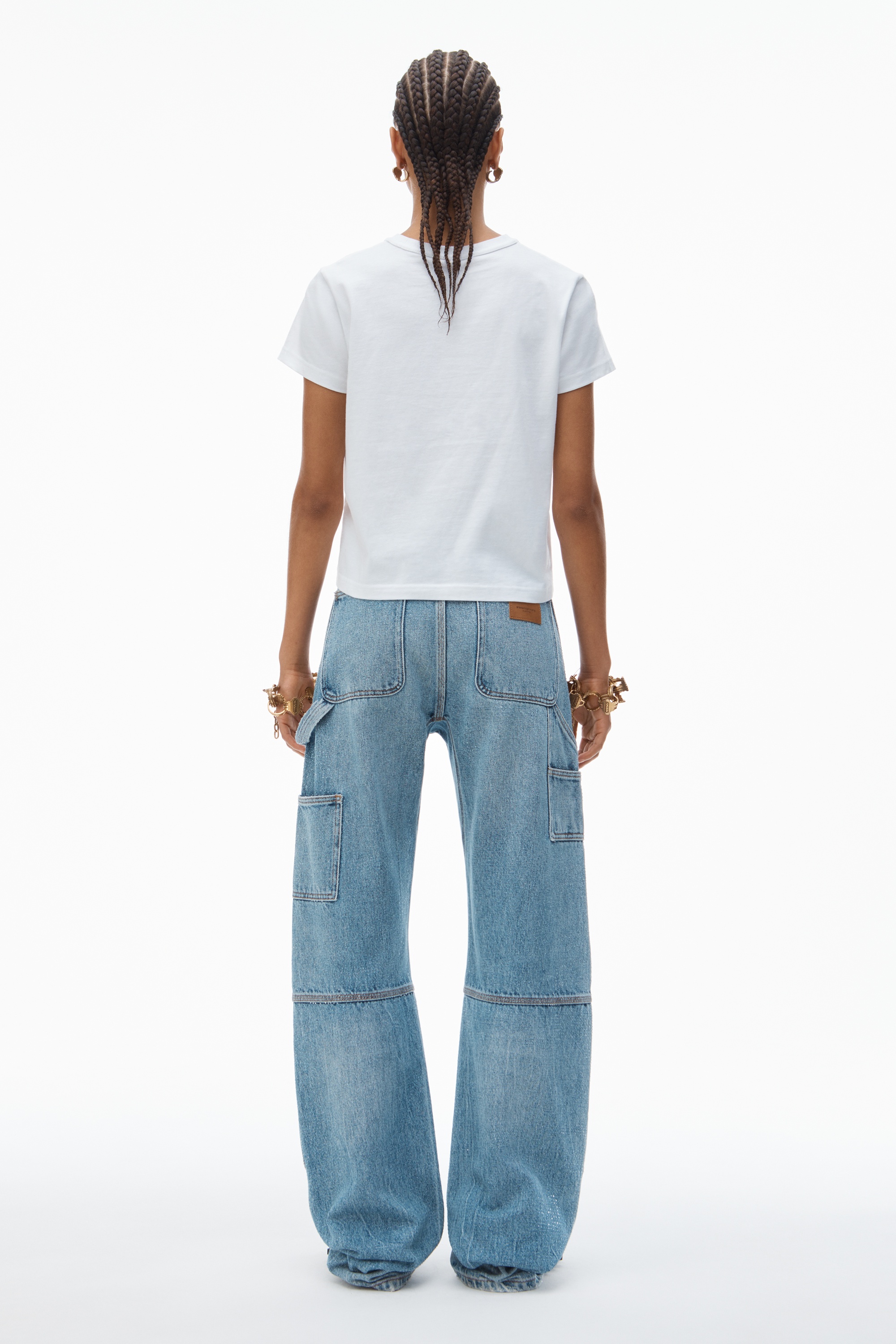 PUFF LOGO SHRUNKEN TEE IN COTTON JERSEY - 4