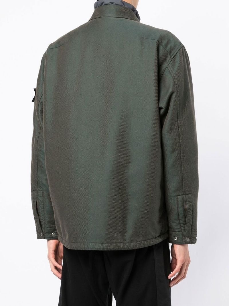 logo-patch coach jacket - 4