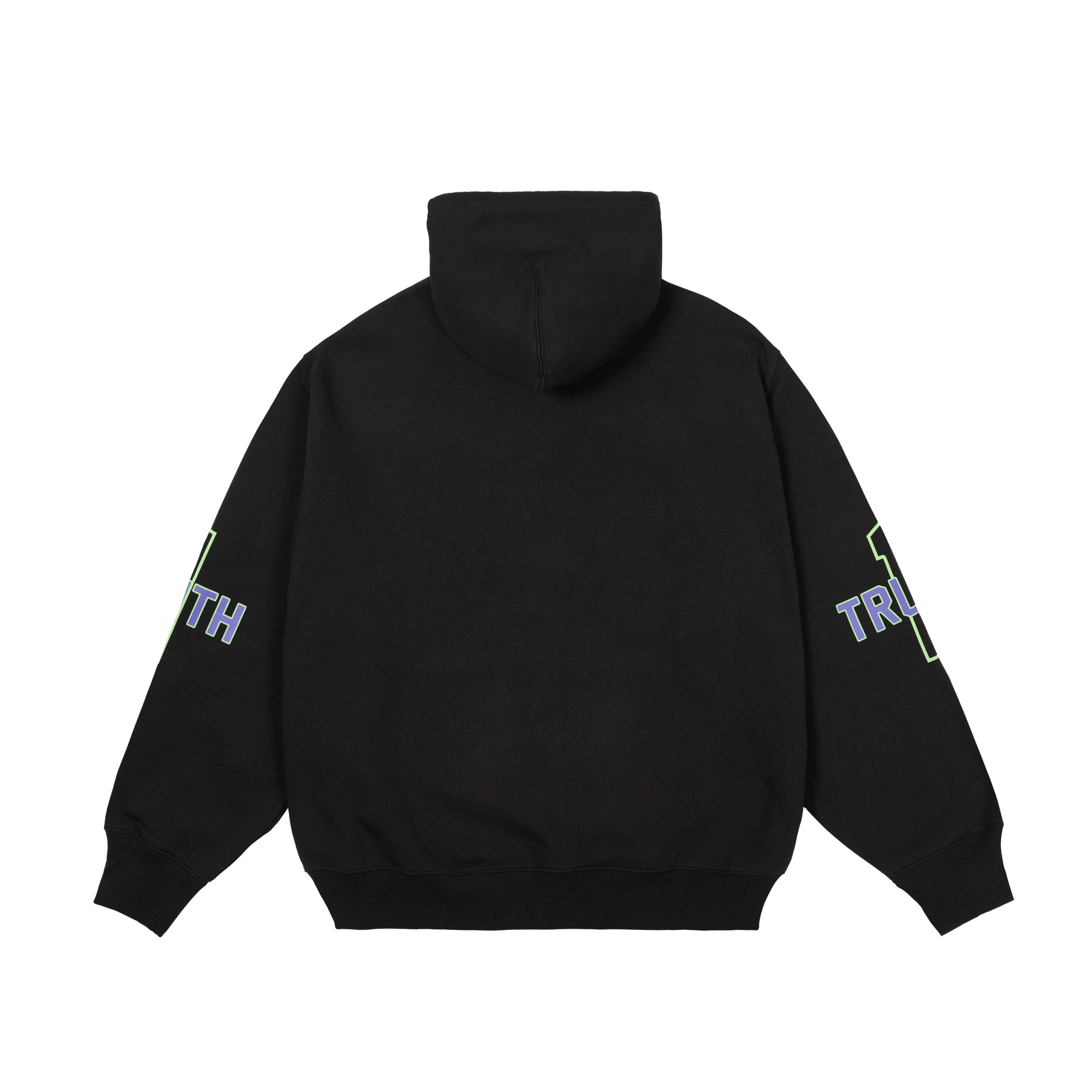 BELIEVER ZIP HOOD BLACK - 2