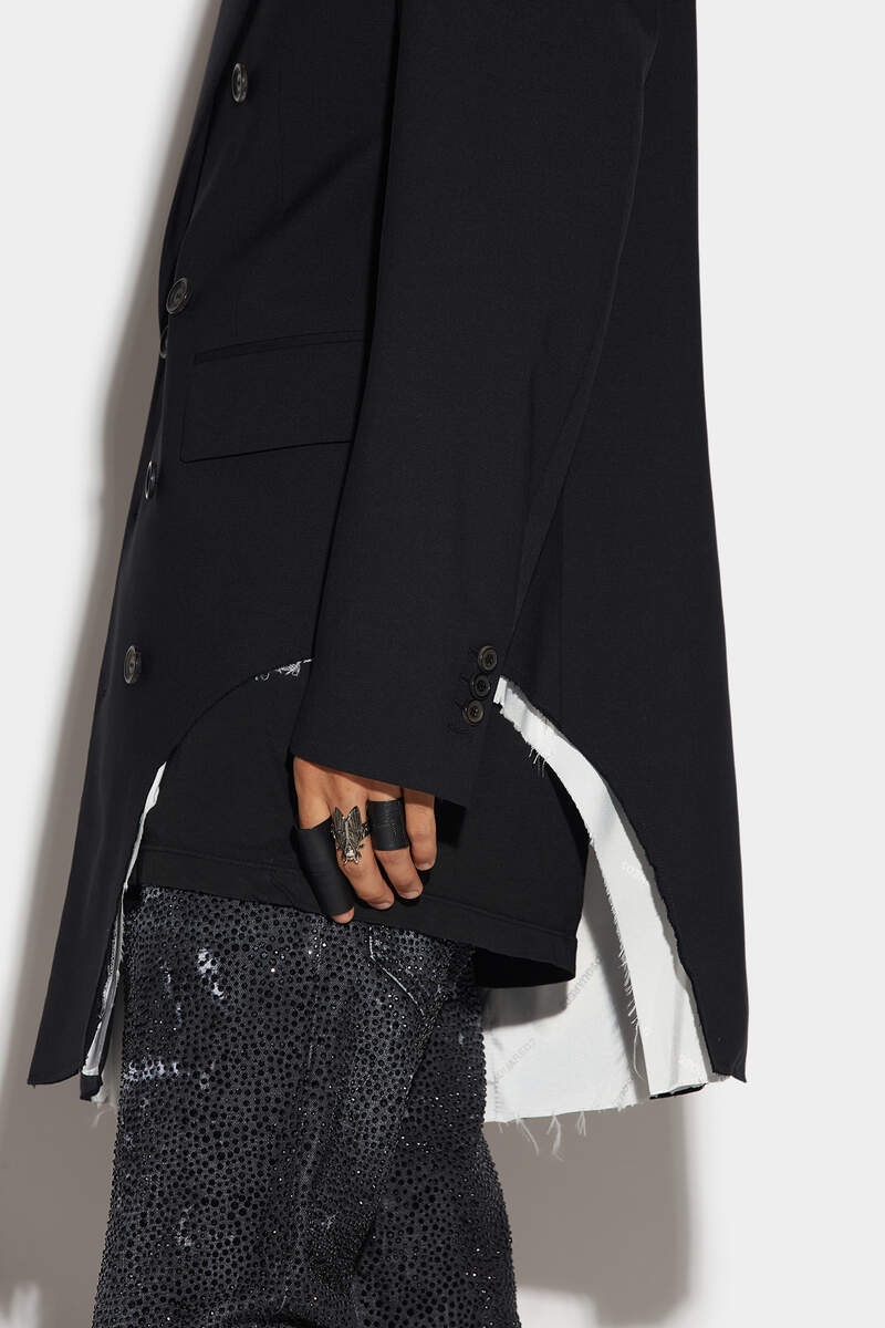 RAW CUT 80'S COAT - 5