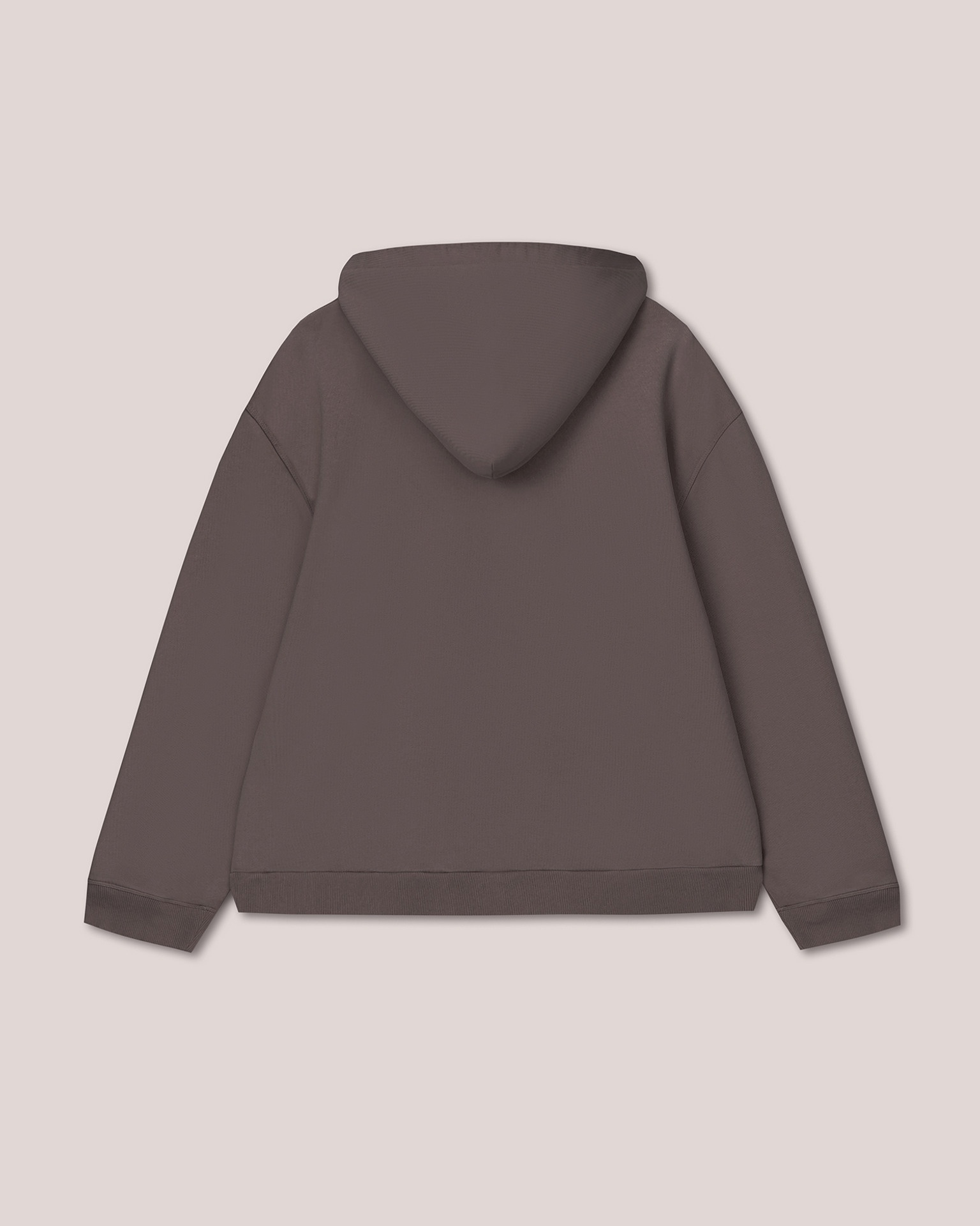 EVER - Organic cotton logo hoodie - Nut - 2