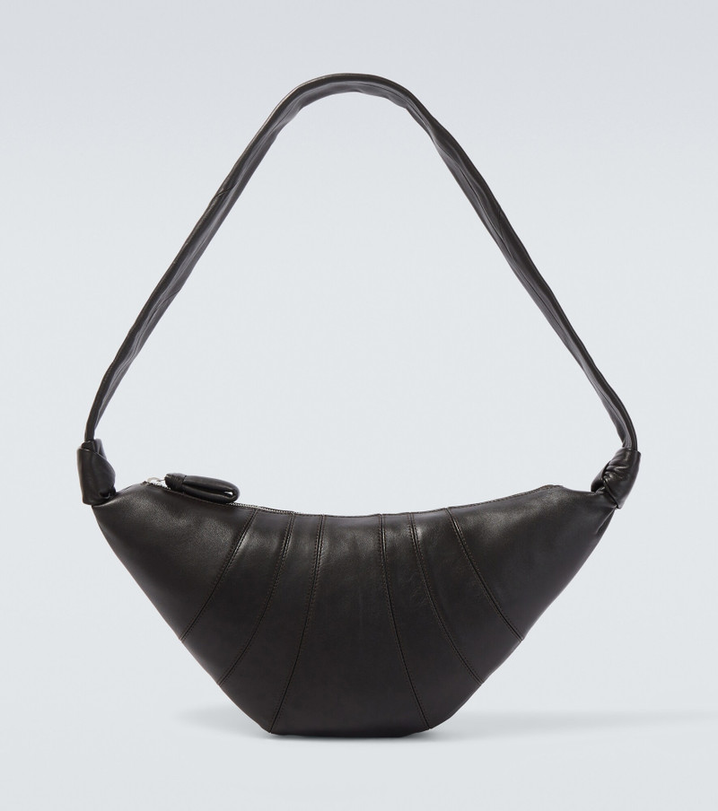 Croissant Medium leather shoulder bag 1