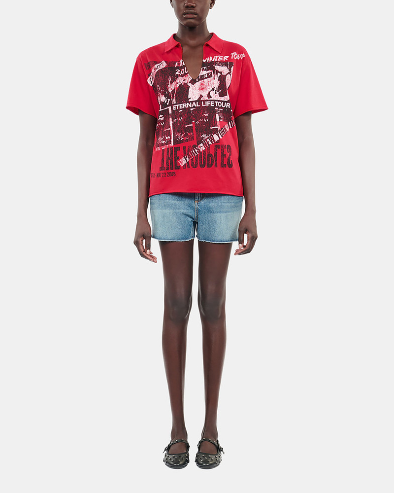 RED ETERNAL LIFE TOUR SERIGRAPHY T-SHIRT 5