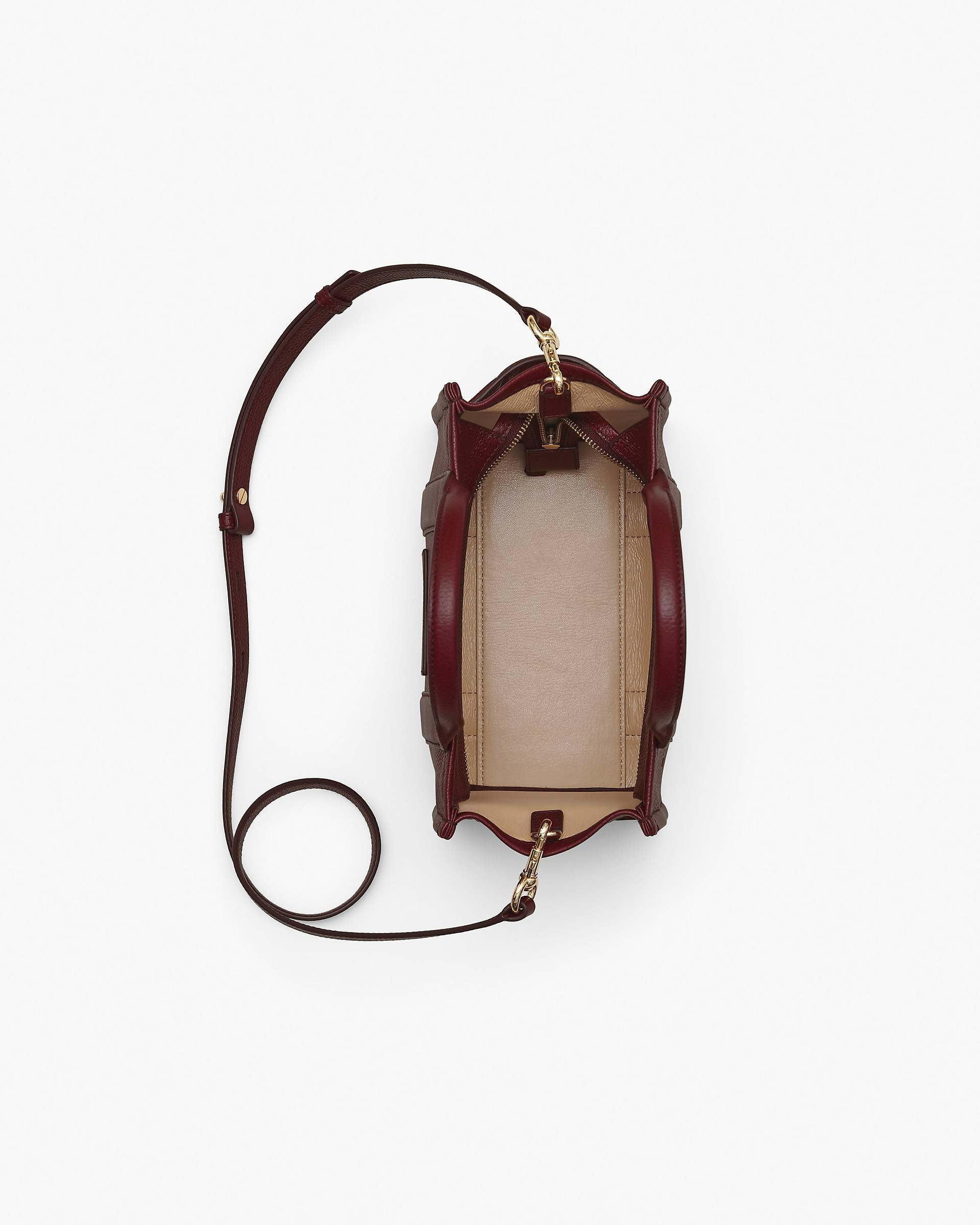 THE LEATHER SMALL TOTE BAG - 5