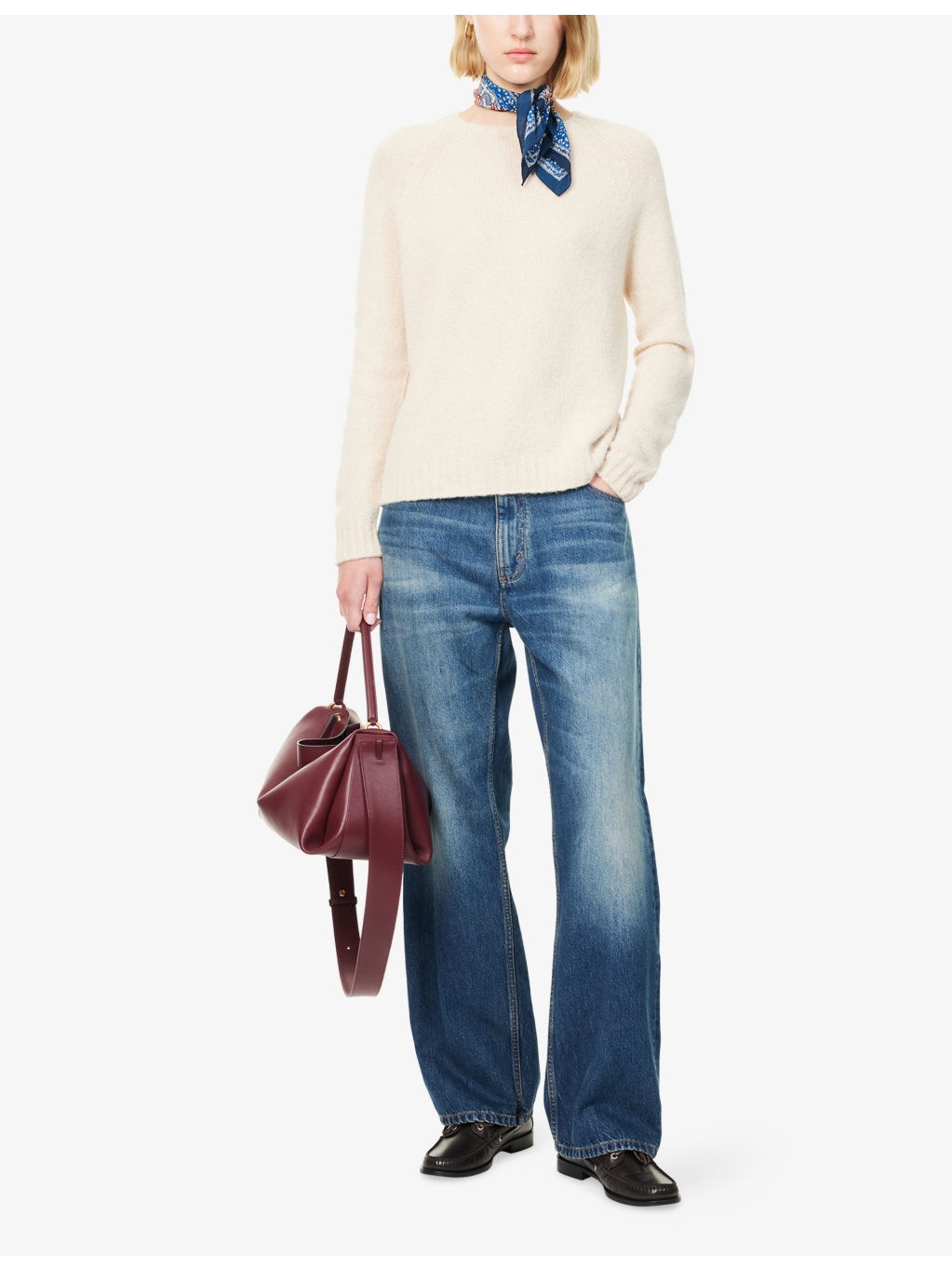 Ghiacci Round-Neck Wool-Blend Jumper - 2