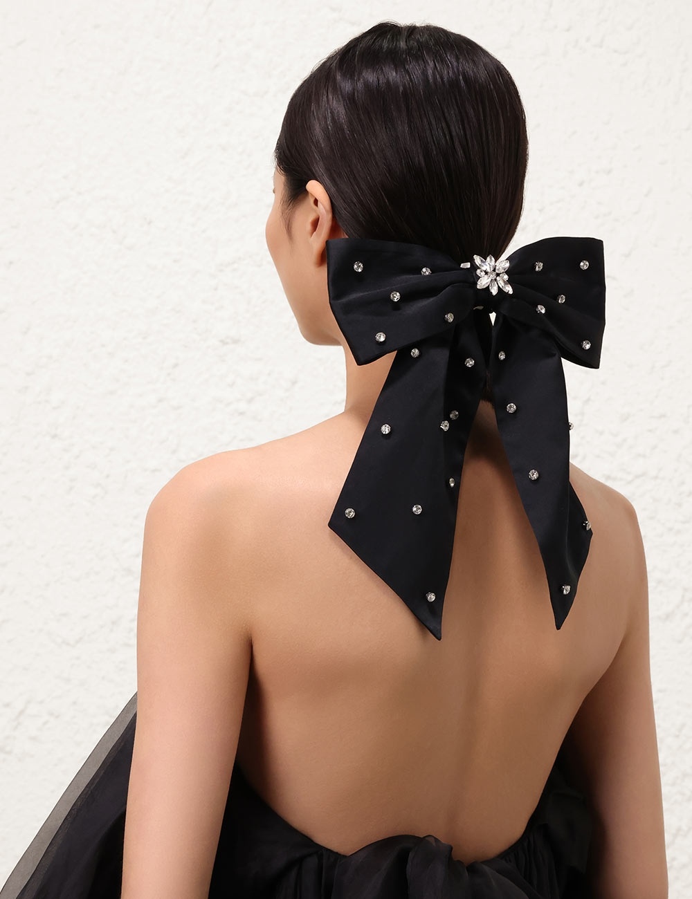 EMBELLISHED BOW SCRUNCHIE - 4