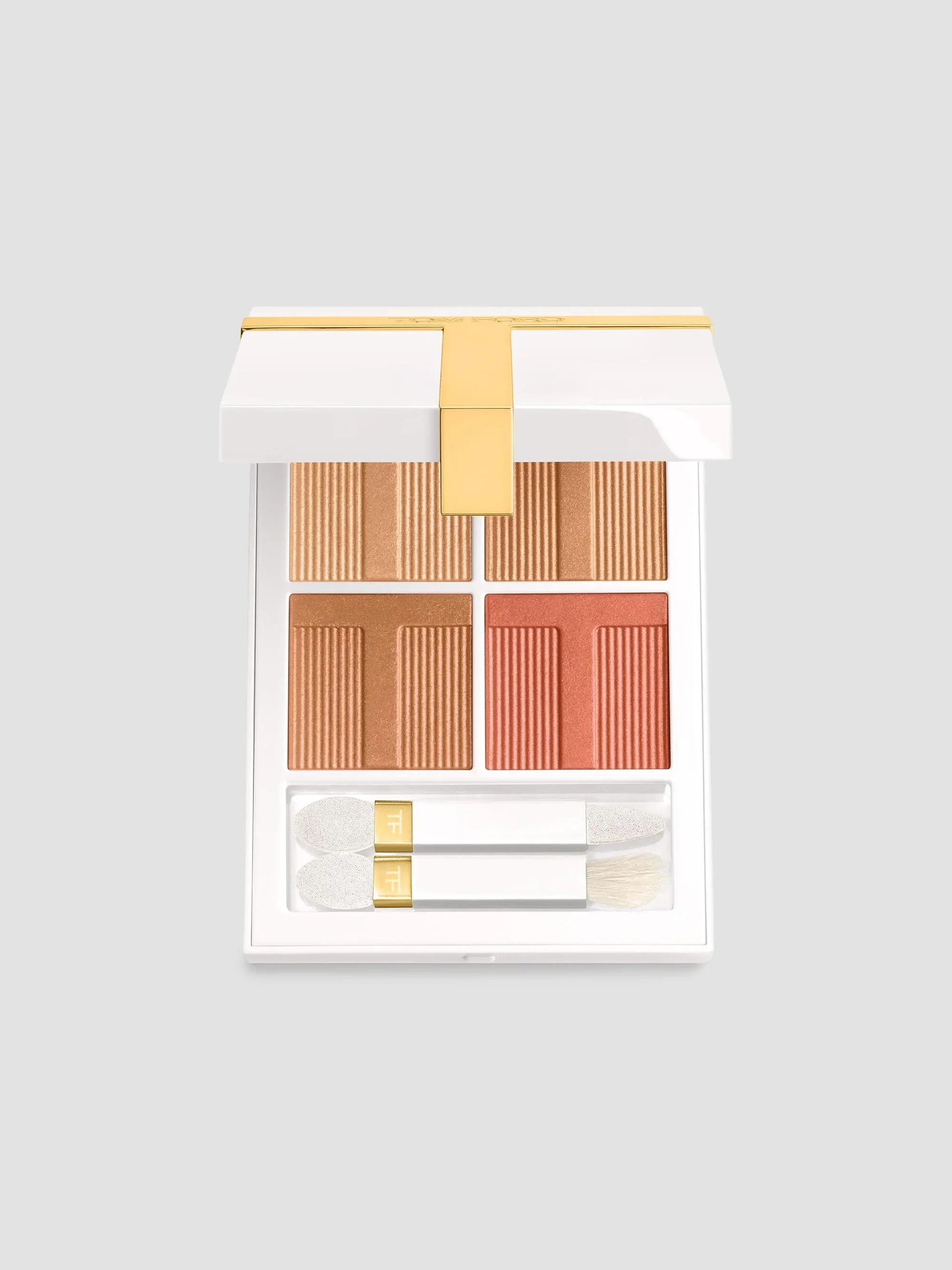 Soleil Eye Color Quad Lumière - 01 Peach Dawn - 1