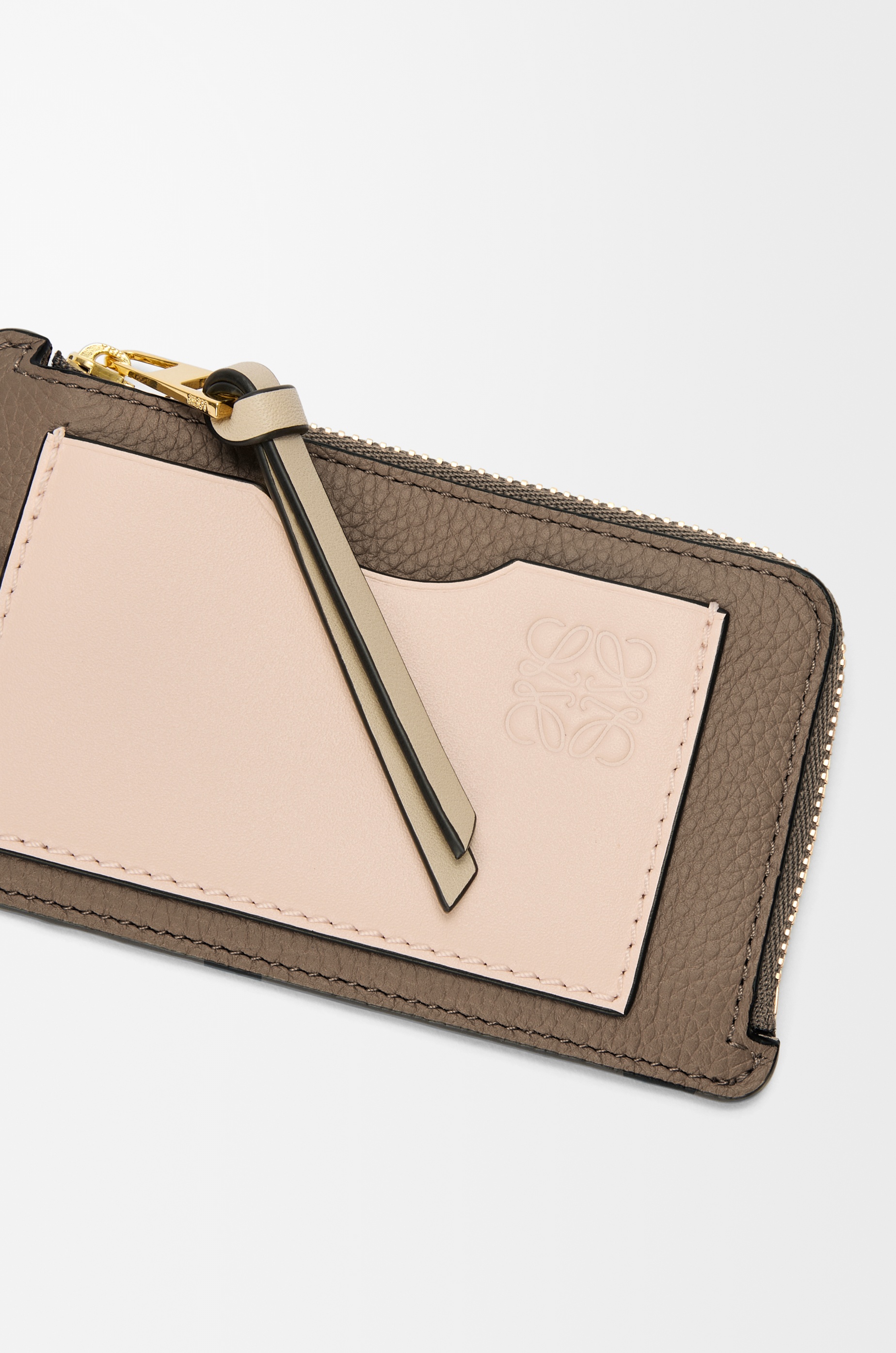 Coin cardholder in soft grained calfskin - 4