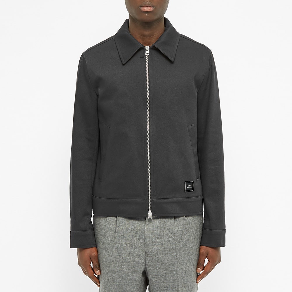 AMI Label Zip Jacket - 4