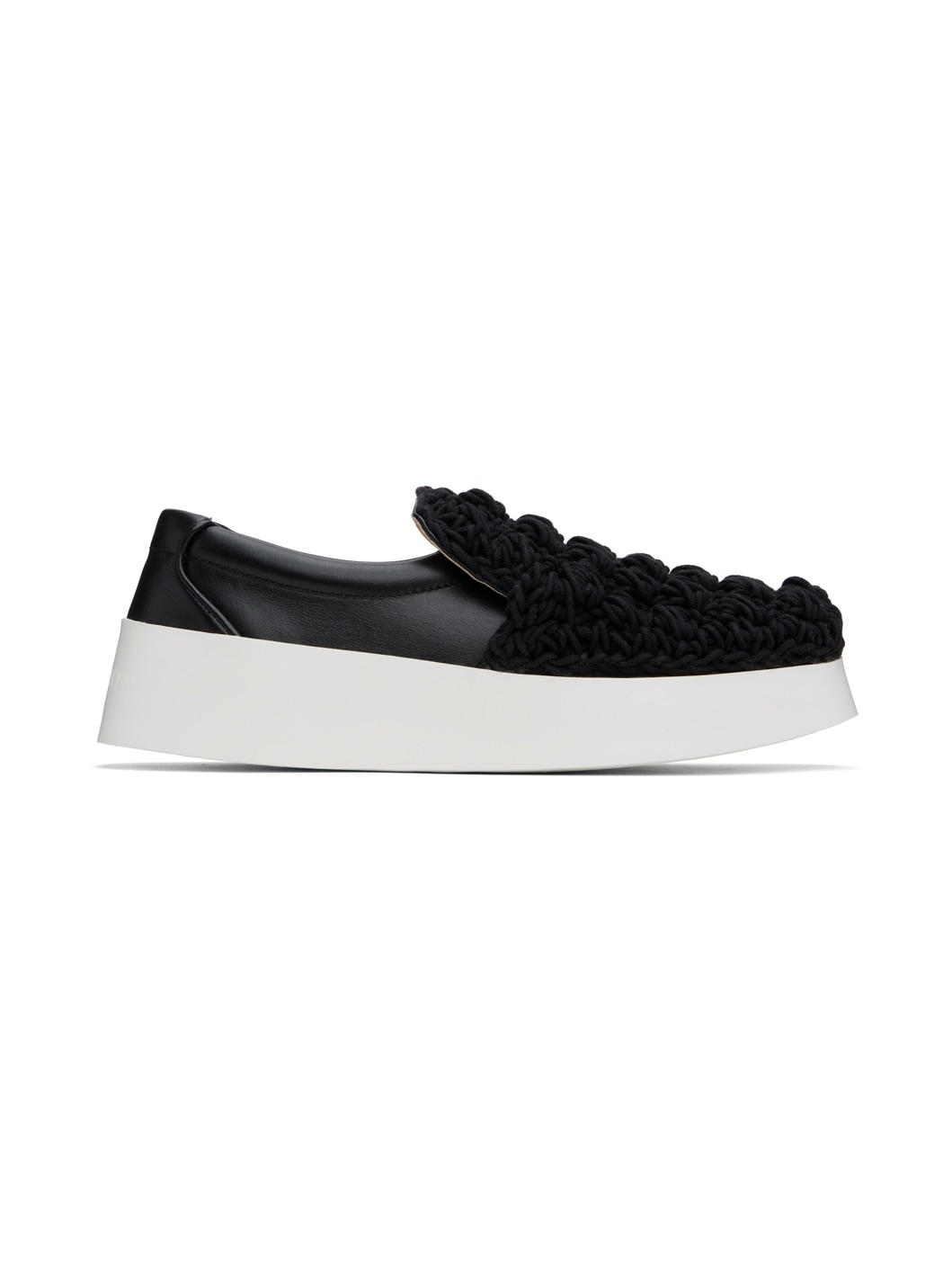Black Popcorn Sneakers - 1