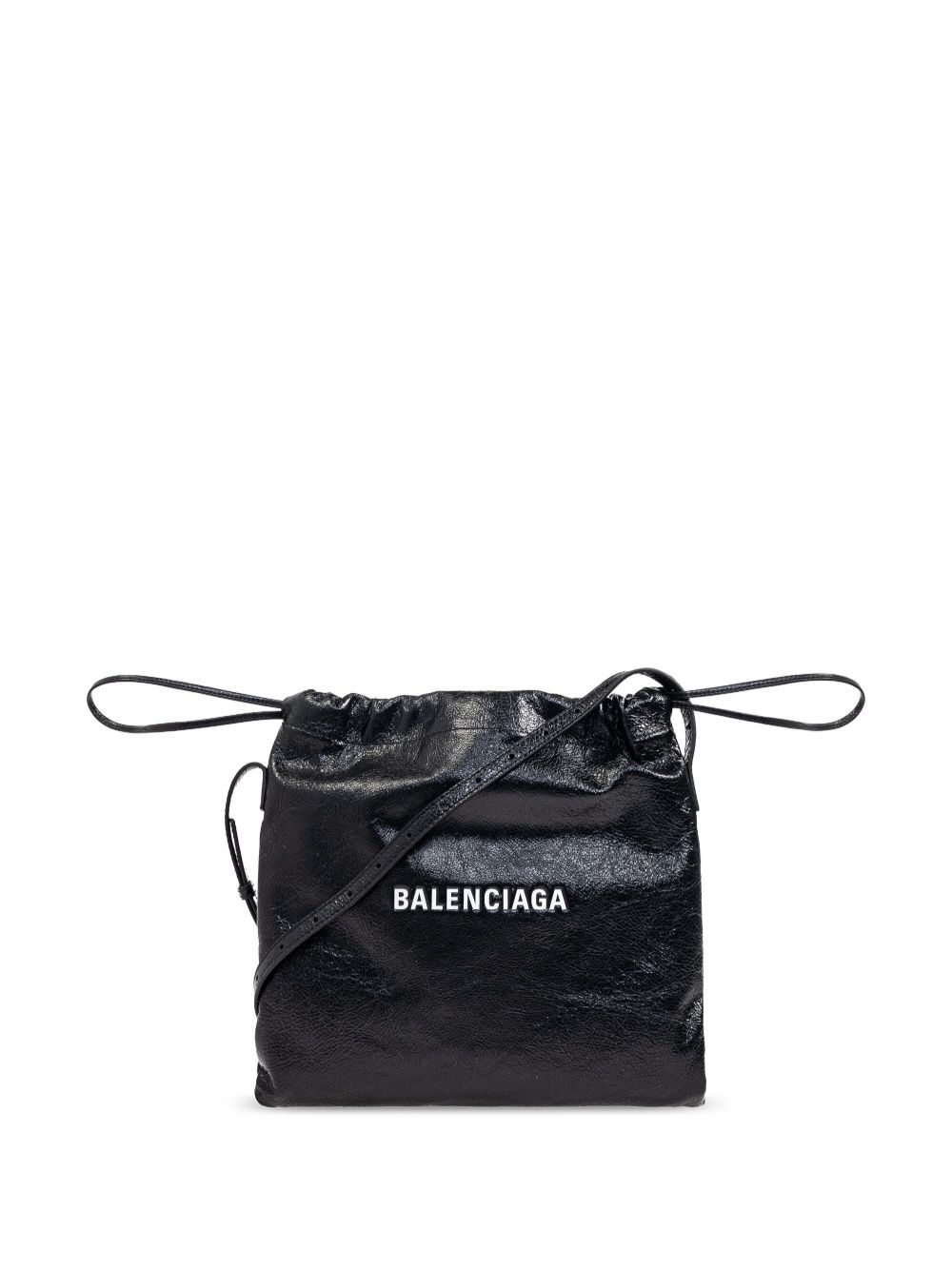logo-print messenger bag - 3