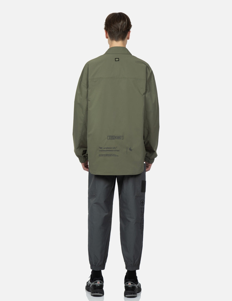 Logo Embroidery Shirt Jacket 6