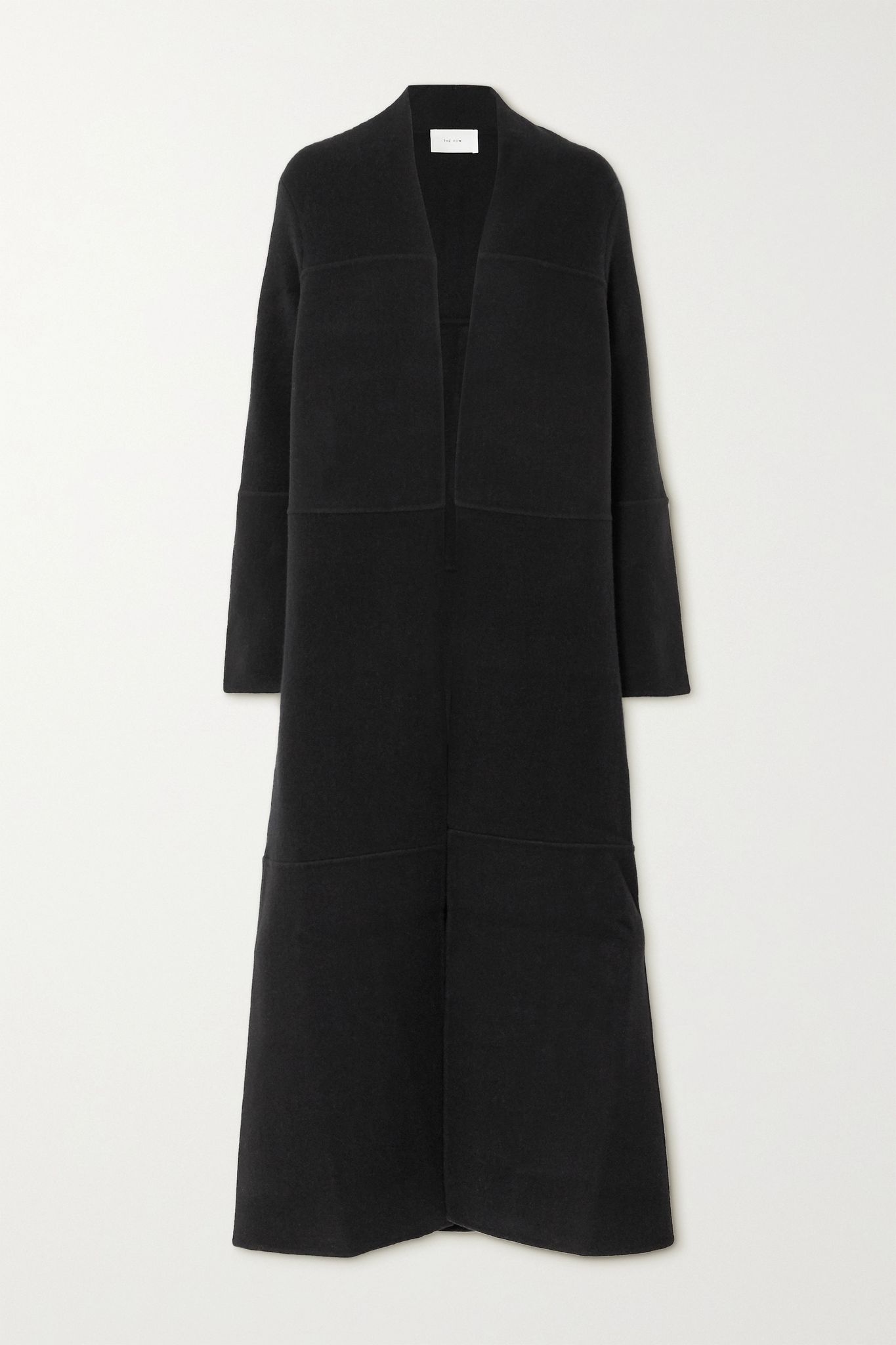 Ariane paneled cashmere and wool-blend coat - 1