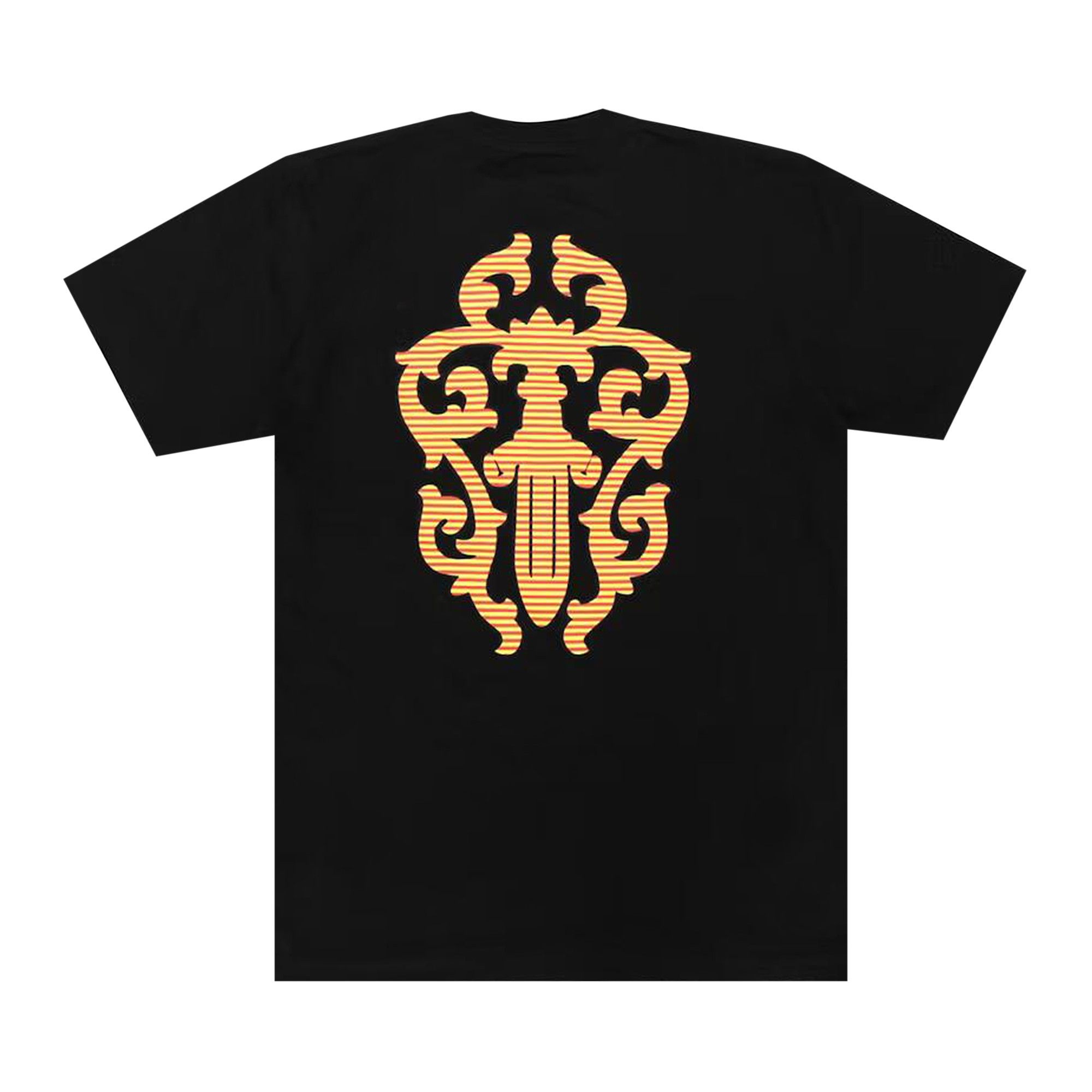 Chrome Hearts Dagger Pocket T-Shirt 'Black/Orange' - 2