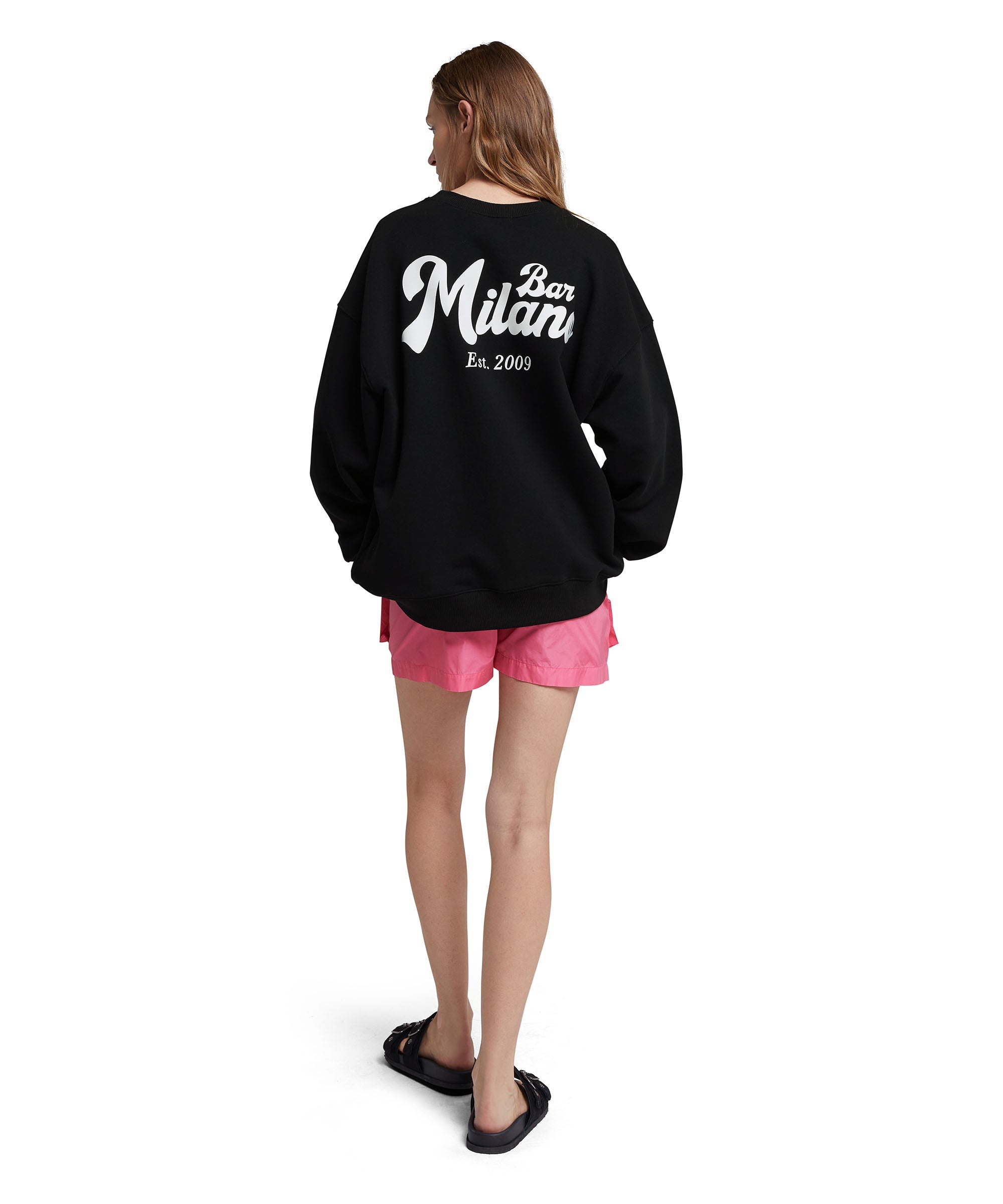 Sweatshirt with "bar Milano" graphic - 5