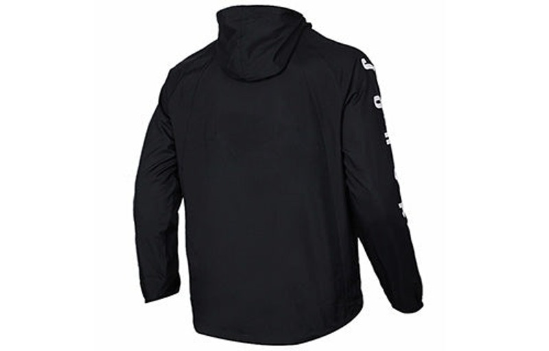 Jordan Air Jordan Jacket JSW WINGS GFX Windbreaker 'Black' 939969-010 outlook