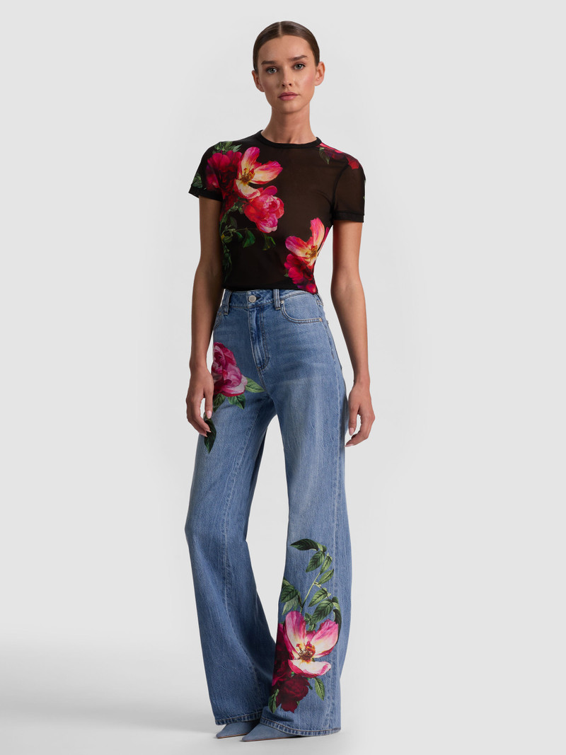 CHIC PRINTED JEAN 6