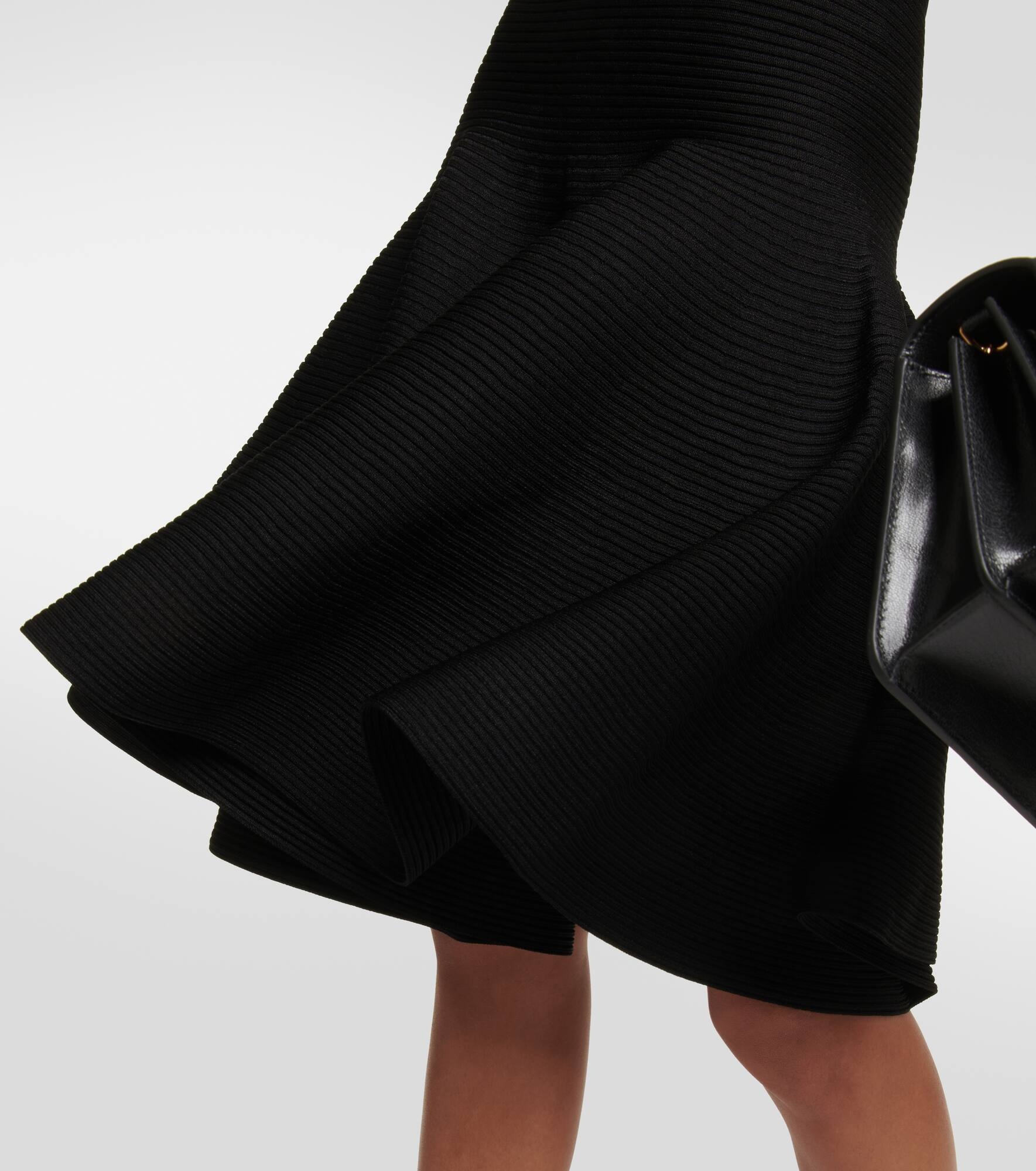 Cutout high-neck minidress - 5