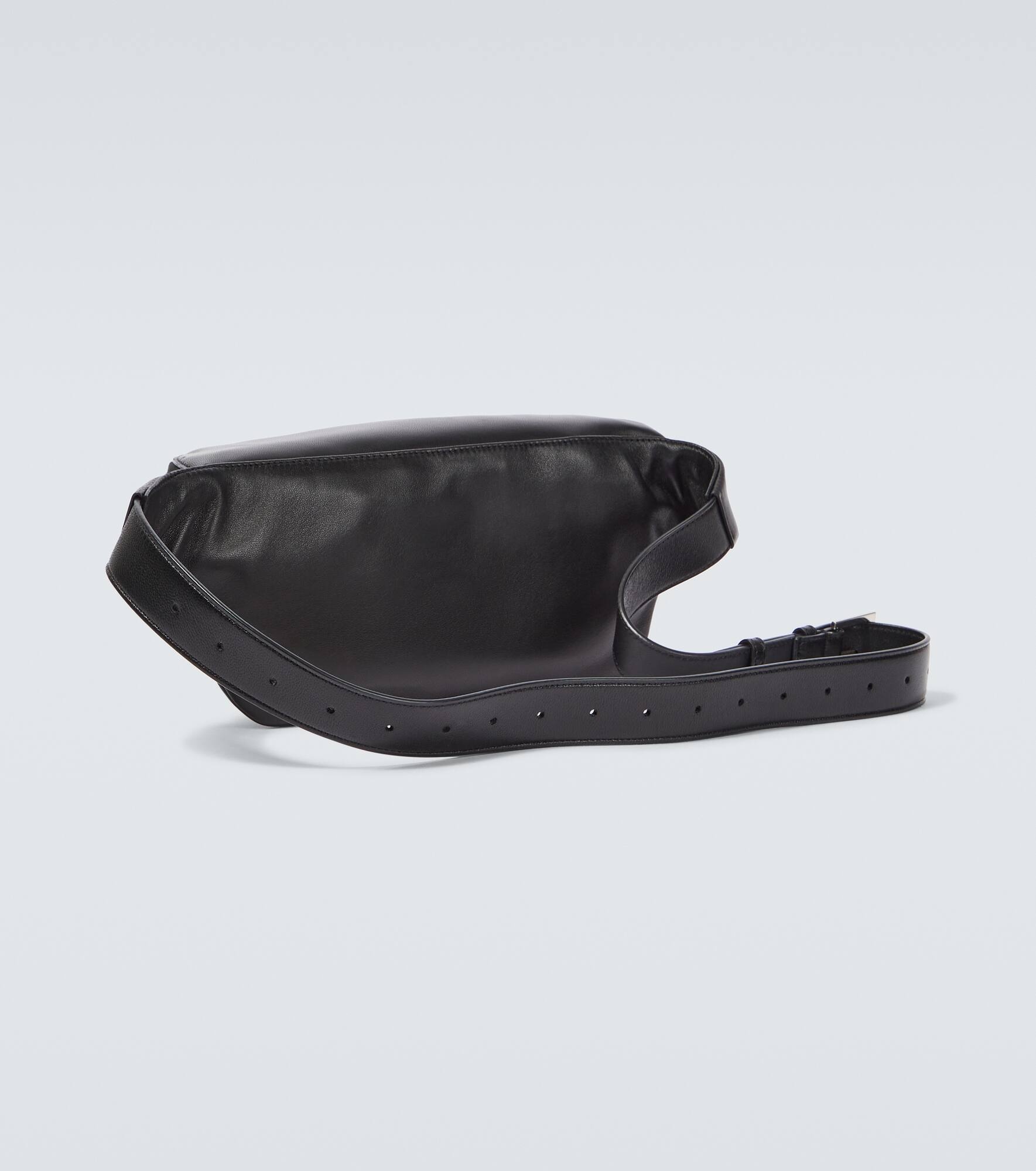 Cassandre leather belt bag - 4