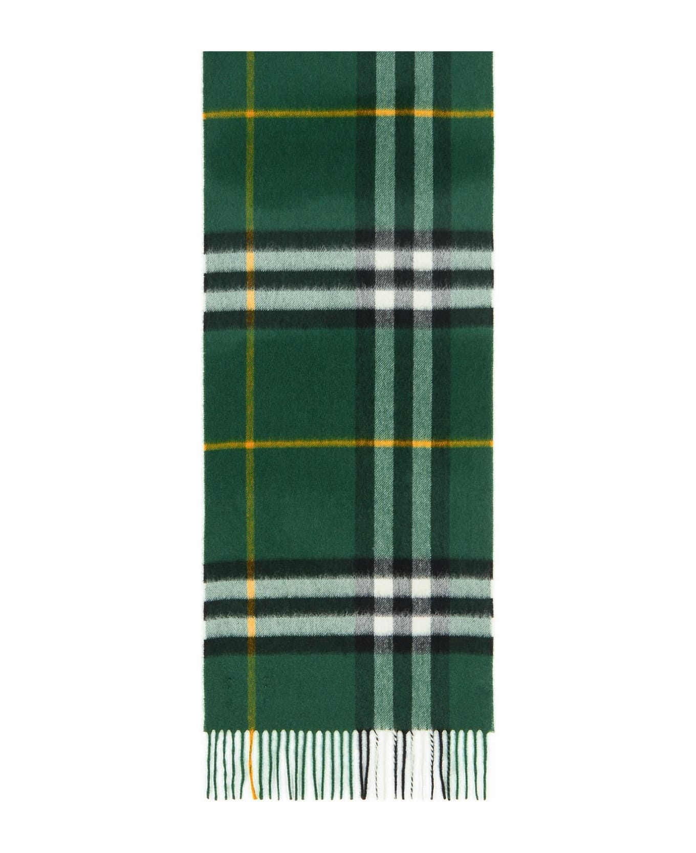 'mu Giant' Green Cashmere Scarf - 2